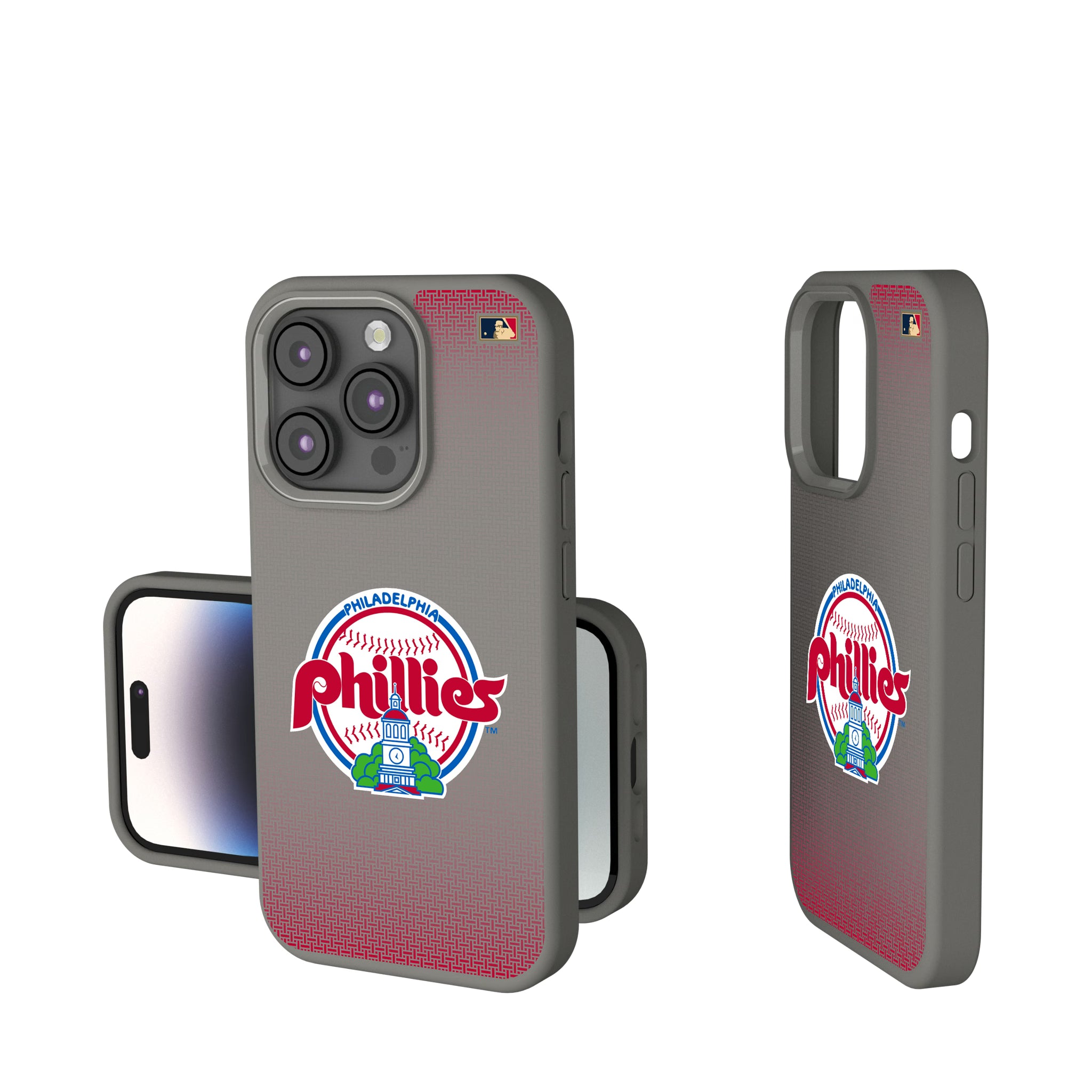 Philadelphia Phillies 1984-1991 - Cooperstown Collection Linen iPhone Soft Touch Phone Case for Apple iPhone