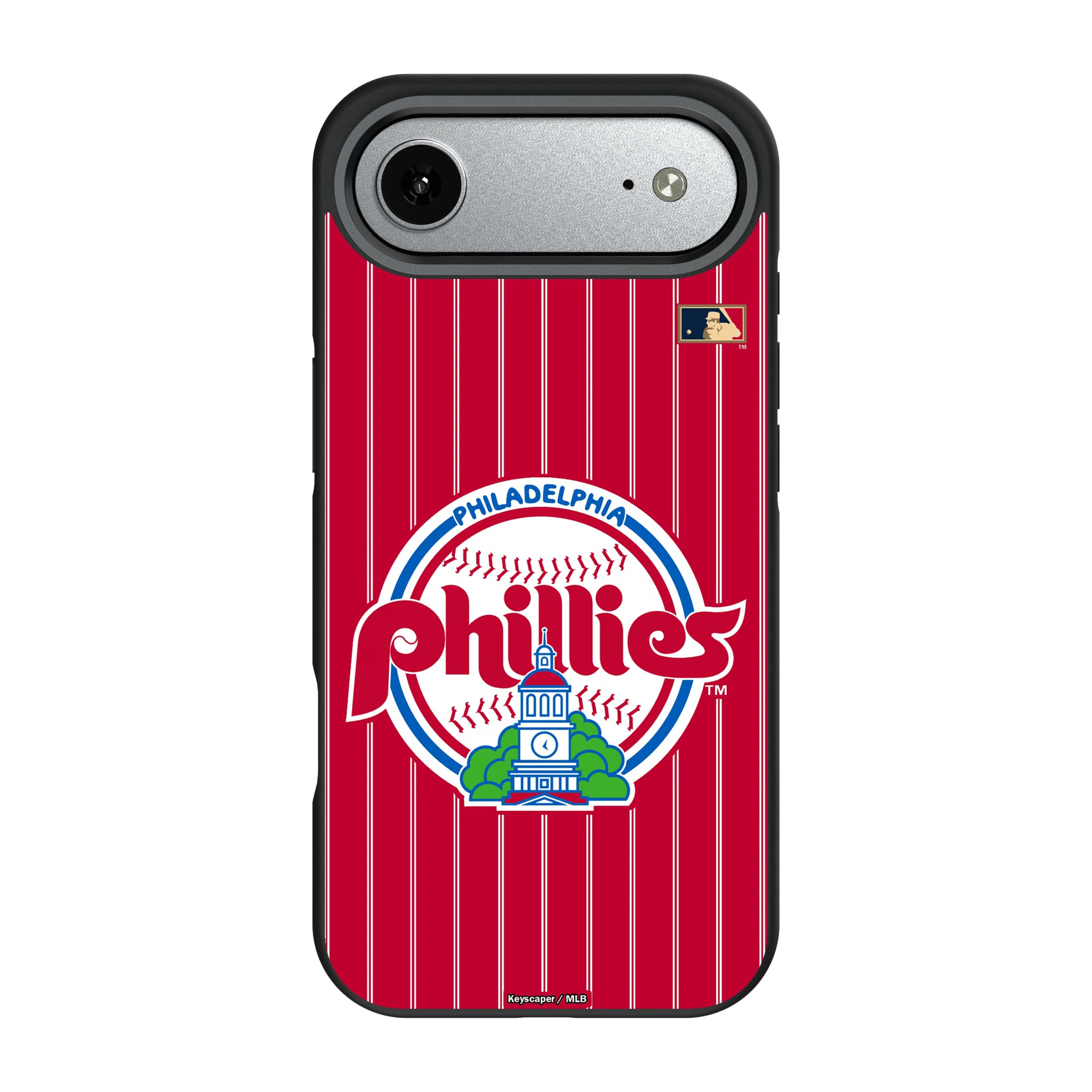 Philadelphia Phillies 1984-1991 - Cooperstown Collection Pinstripe iPhone Bump Phone Case for Apple iPhone#Device_iPhone Air