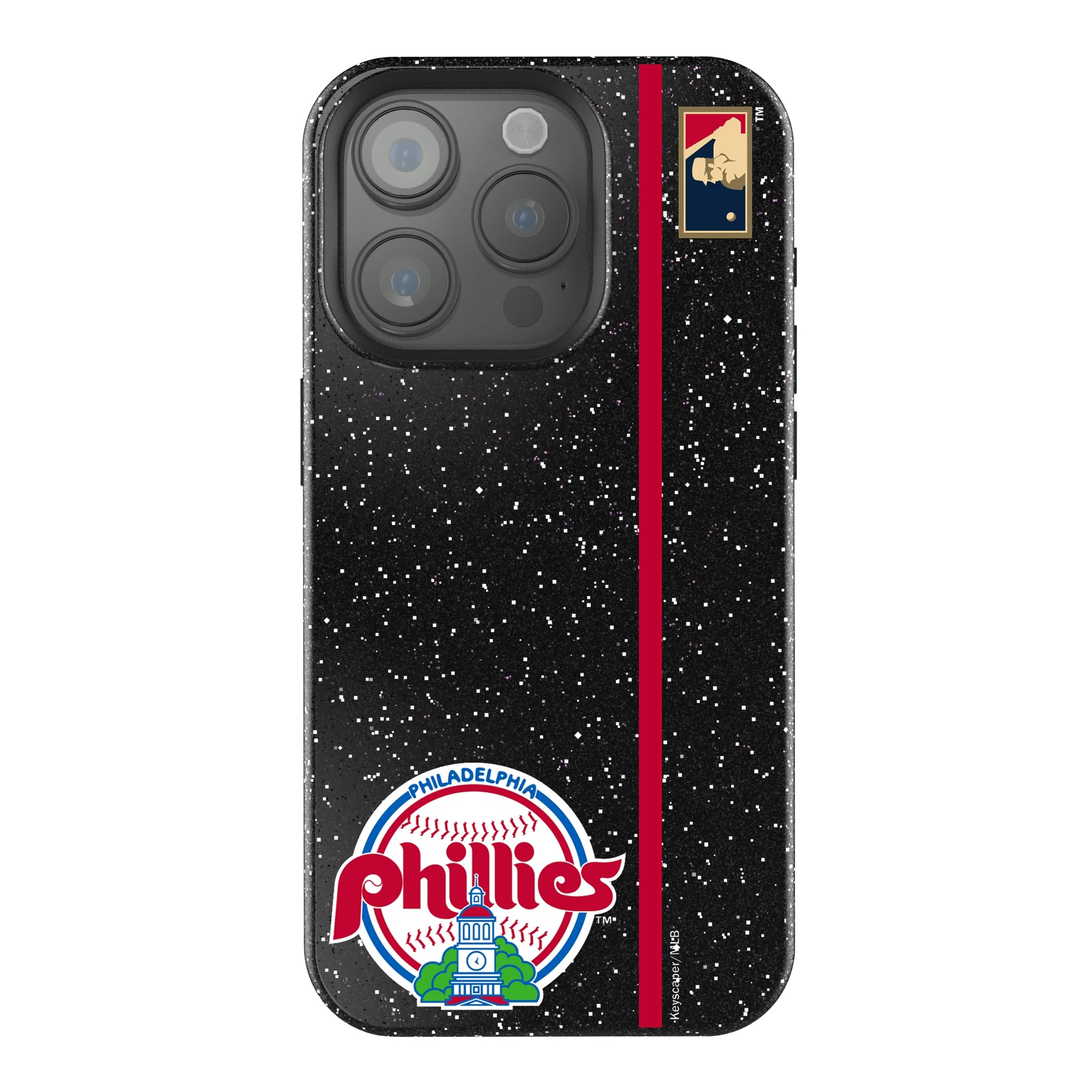 Philadelphia Phillies 1984-1991 - Cooperstown Collection Sidebar iPhone Bling Phone Case for Apple iPhone