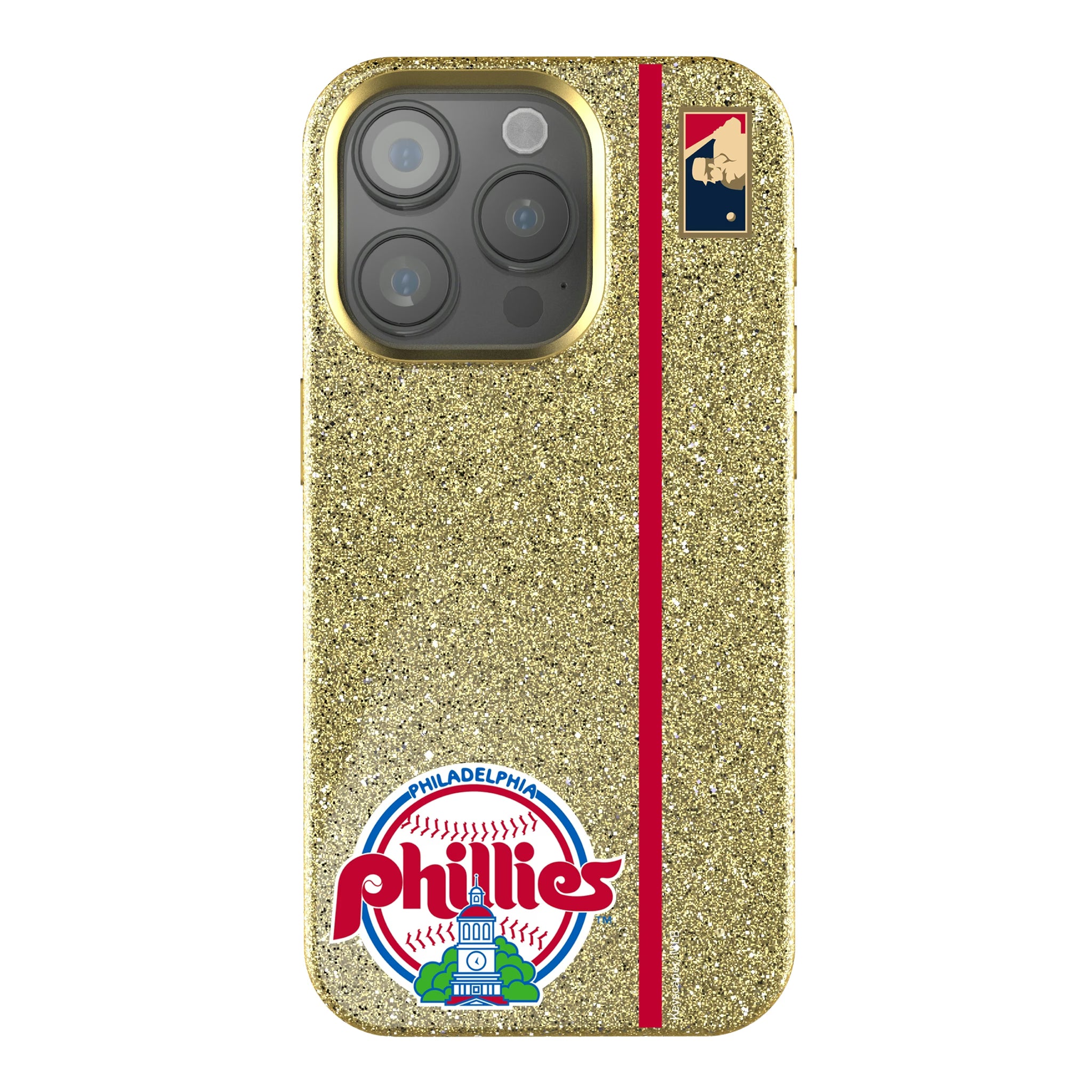 Philadelphia Phillies 1984-1991 - Cooperstown Collection Sidebar iPhone Bling Phone Case for Apple iPhone