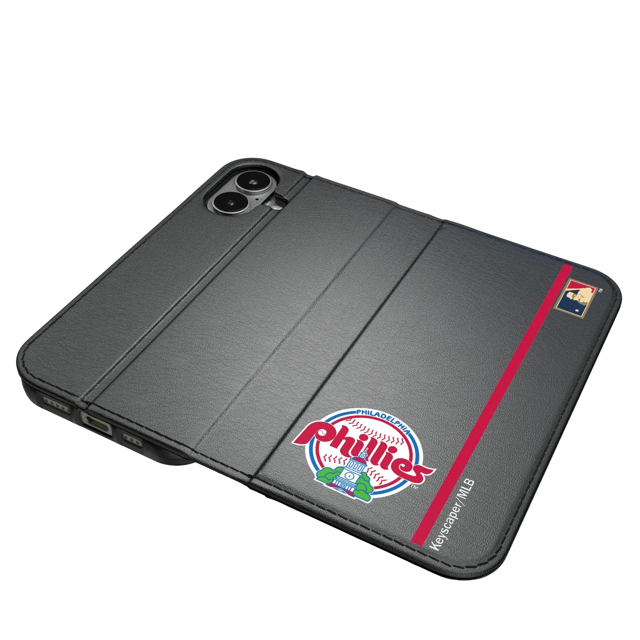 Philadelphia Phillies 1984-1991 - Cooperstown Collection Sidebar iPhone Folio Phone Case for Apple iPhone#Device_iPhone 17