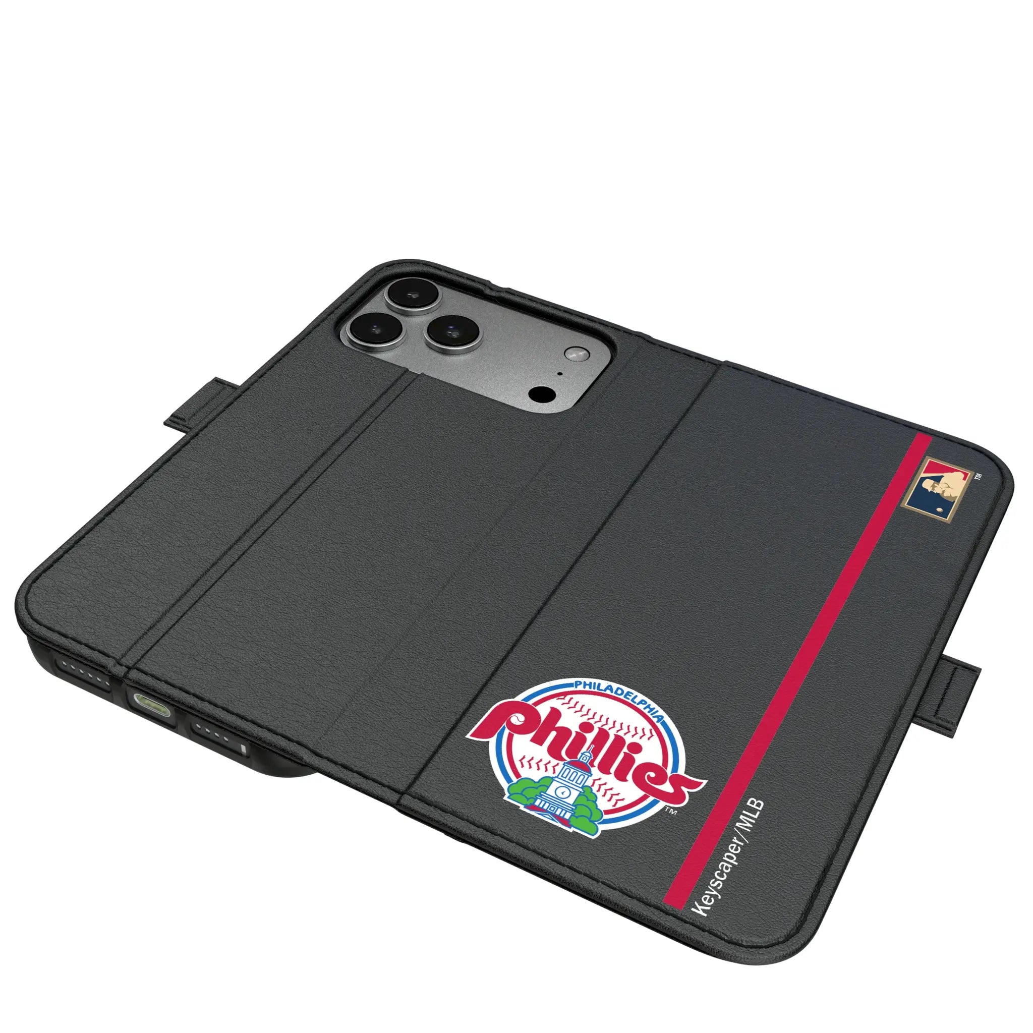 Philadelphia Phillies 1984-1991 - Cooperstown Collection Sidebar iPhone Folio Phone Case for Apple iPhone#Device_iPhone 17 Pro Max