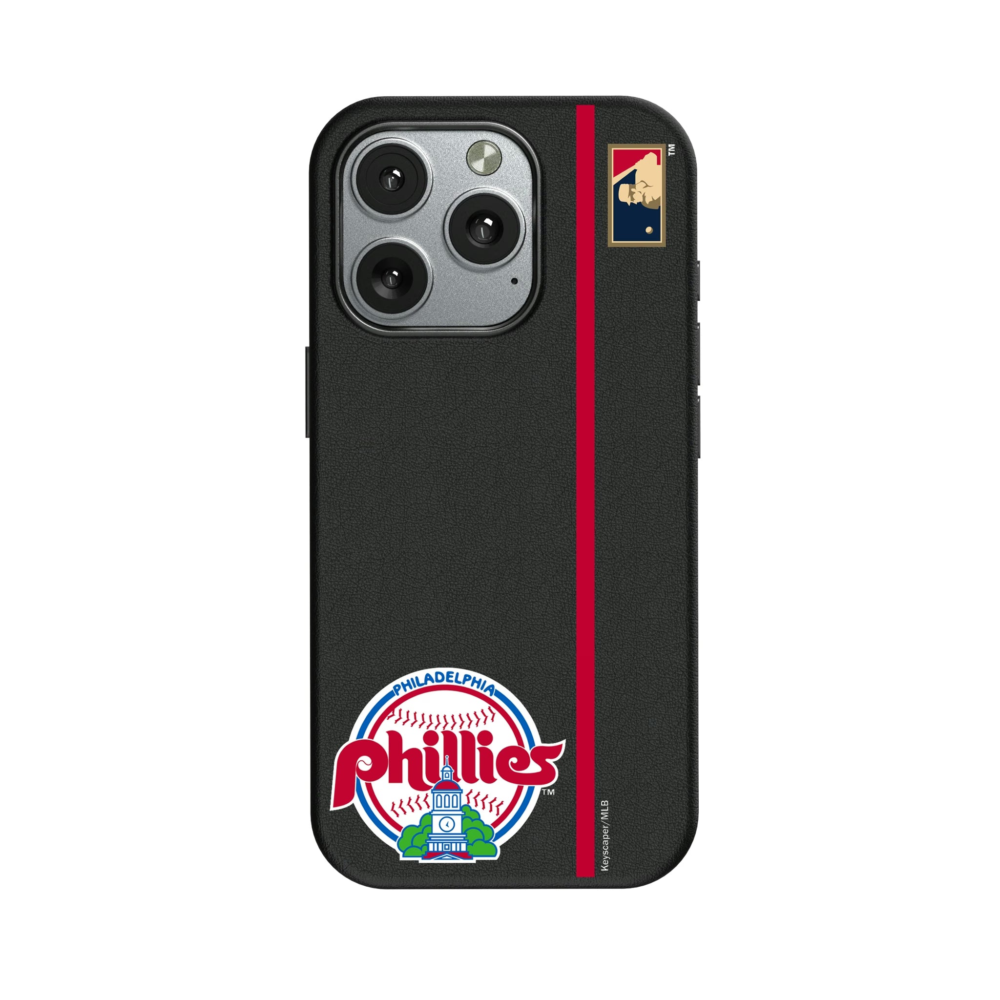 Philadelphia Phillies 1984-1991 - Cooperstown Collection Sidebar iPhone MagSafe Compatible Phone Case for Apple iPhone