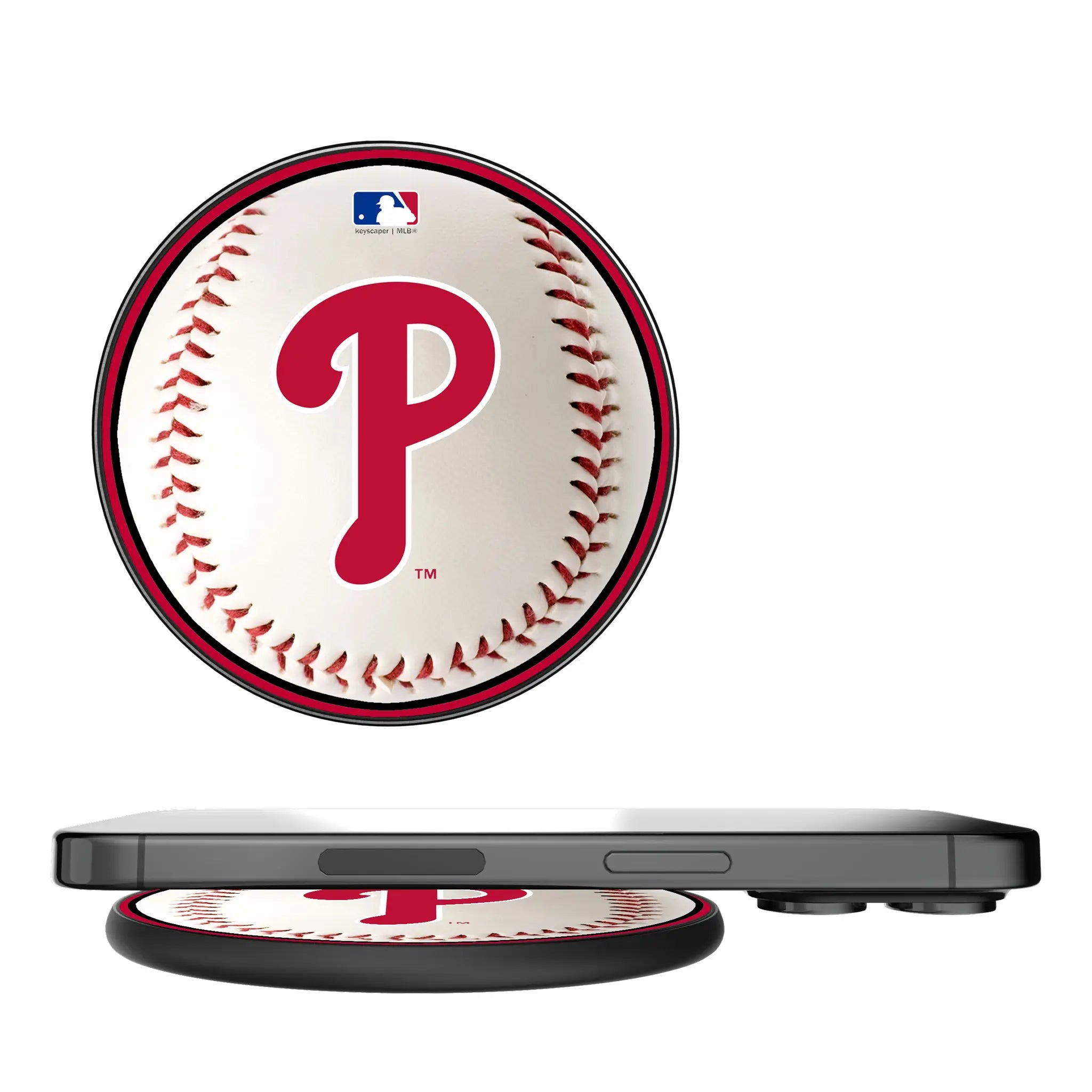 Philadelphia Phillies Baseball 15-Watt Wireless Charger