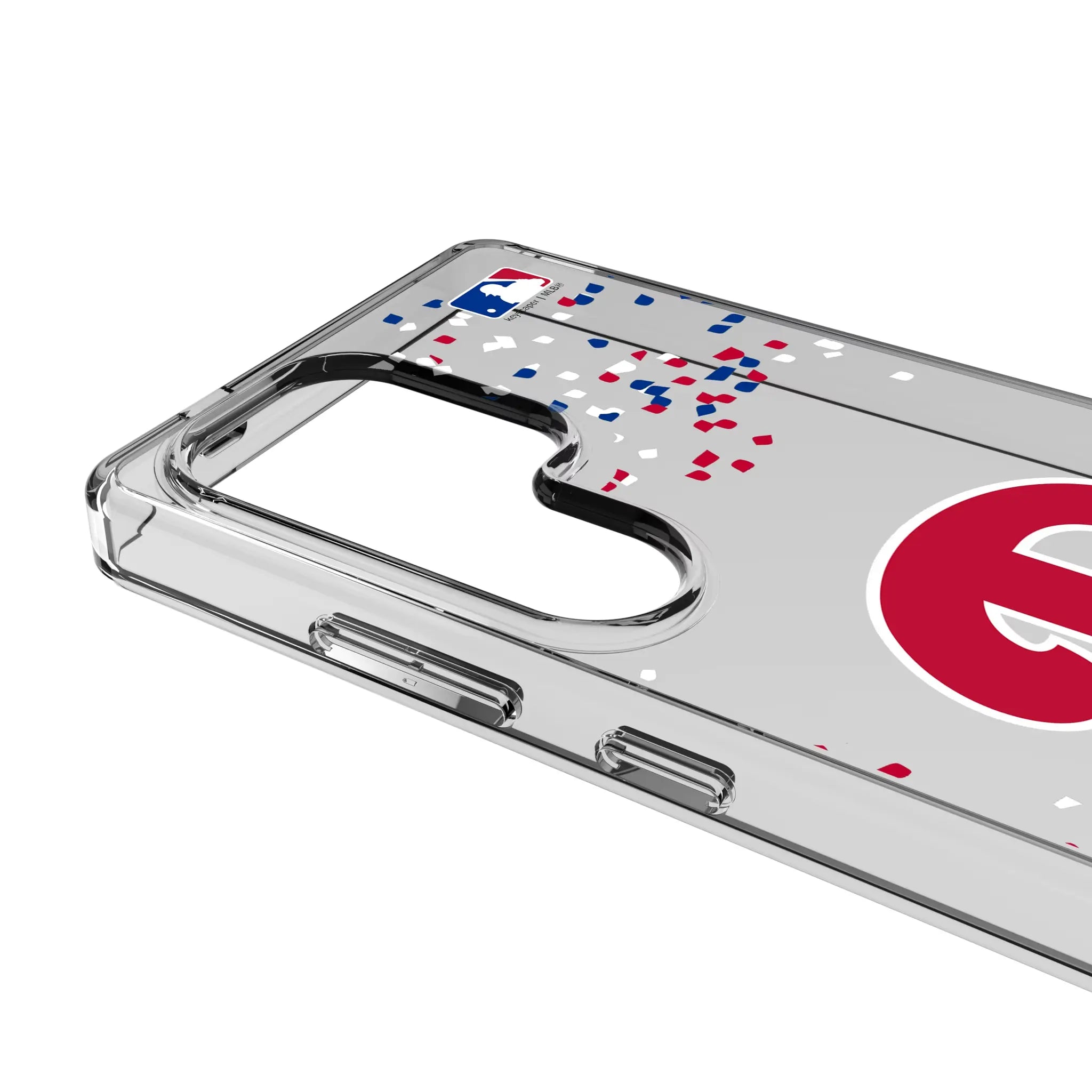 Philadelphia Phillies Confetti Galaxy Clear Phone Case for Samsung Galaxy - Detail#Device_Galaxy S25 Ultra