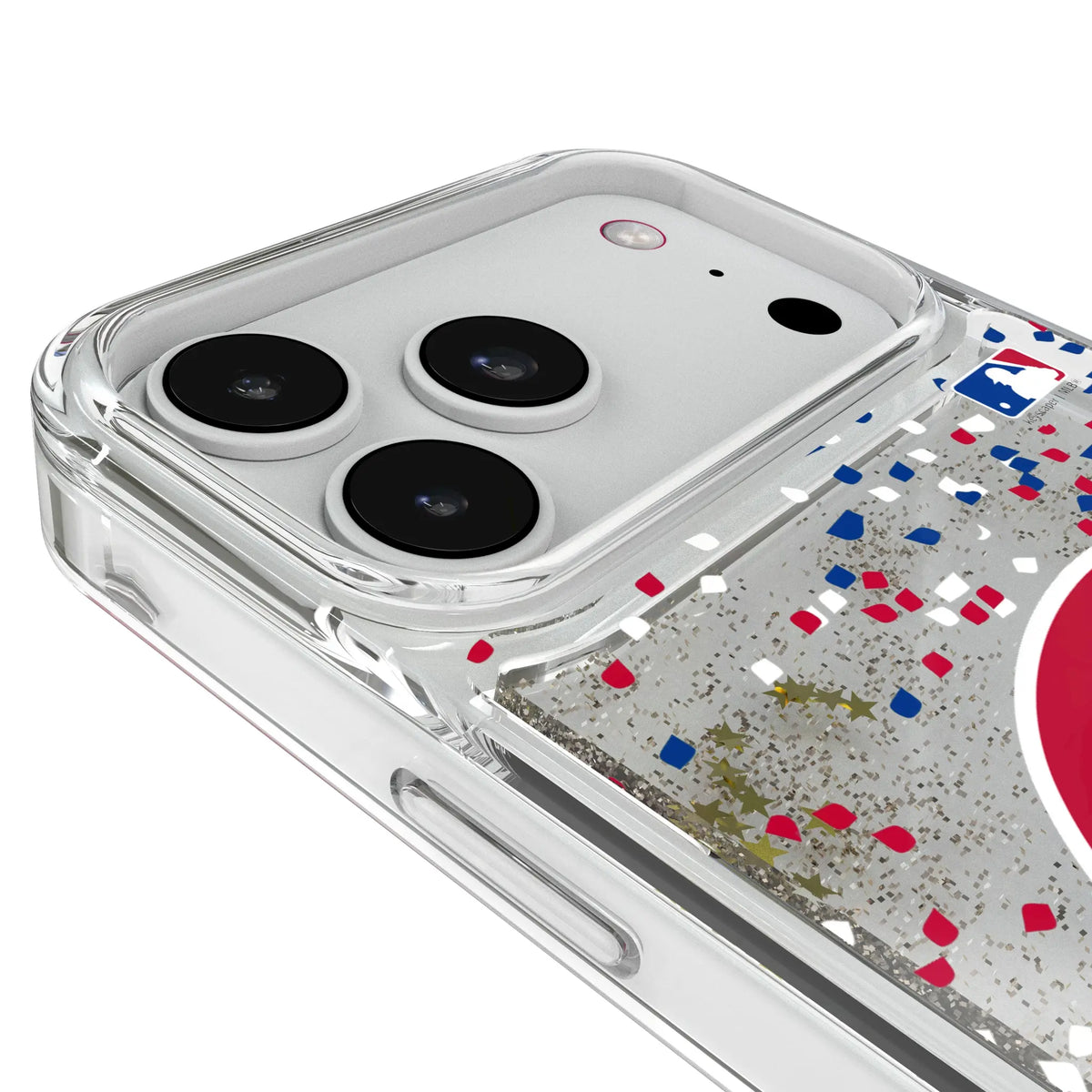 Philadelphia Phillies Confetti iPhone Glitter Phone Case for Apple iPhone - Detail#Device_iPhone 18 Pro Max