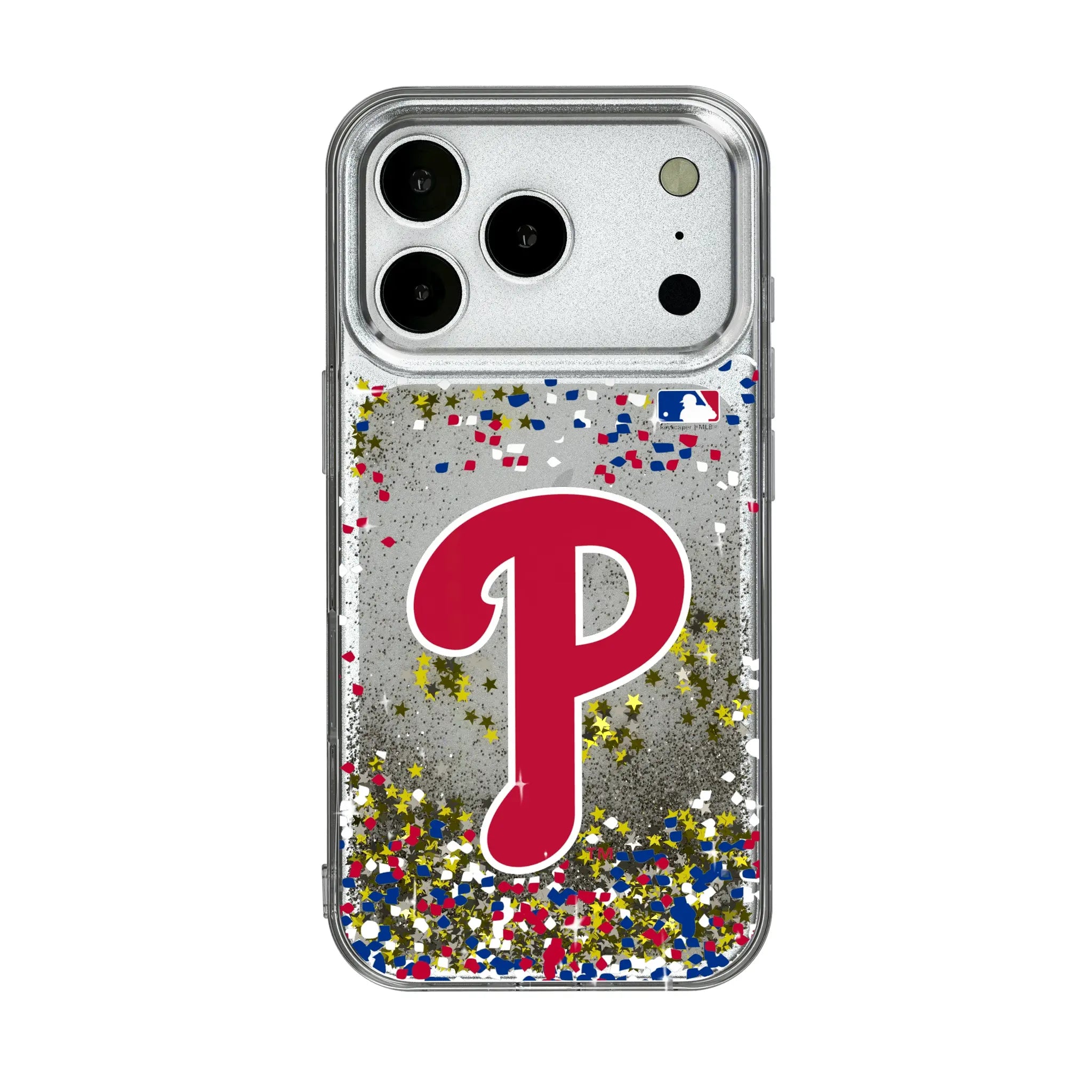 Philadelphia Phillies Confetti iPhone Glitter Phone Case for Apple iPhone