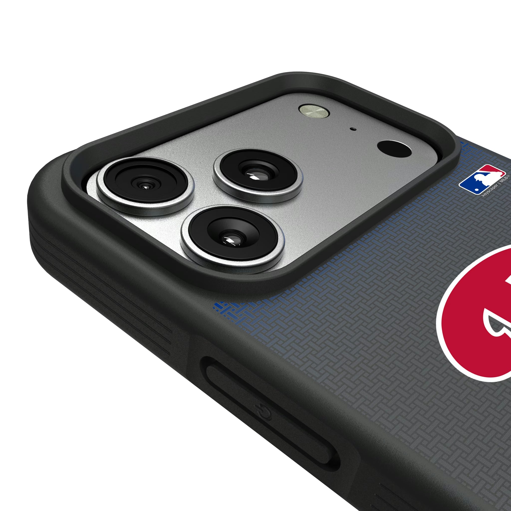 Philadelphia Phillies Linen iPhone Bump Phone Case for Apple iPhone - Detail#Device_iPhone 17 Pro Max