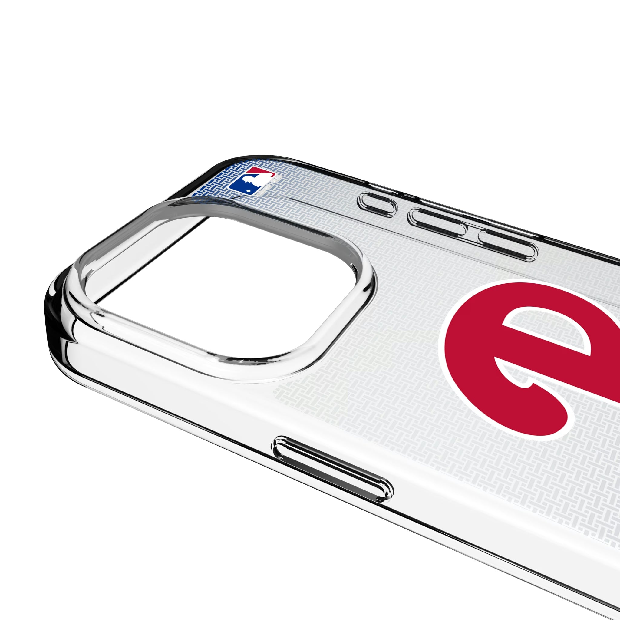 Philadelphia Phillies Linen iPhone Clear Phone Case for Apple iPhone - Detail