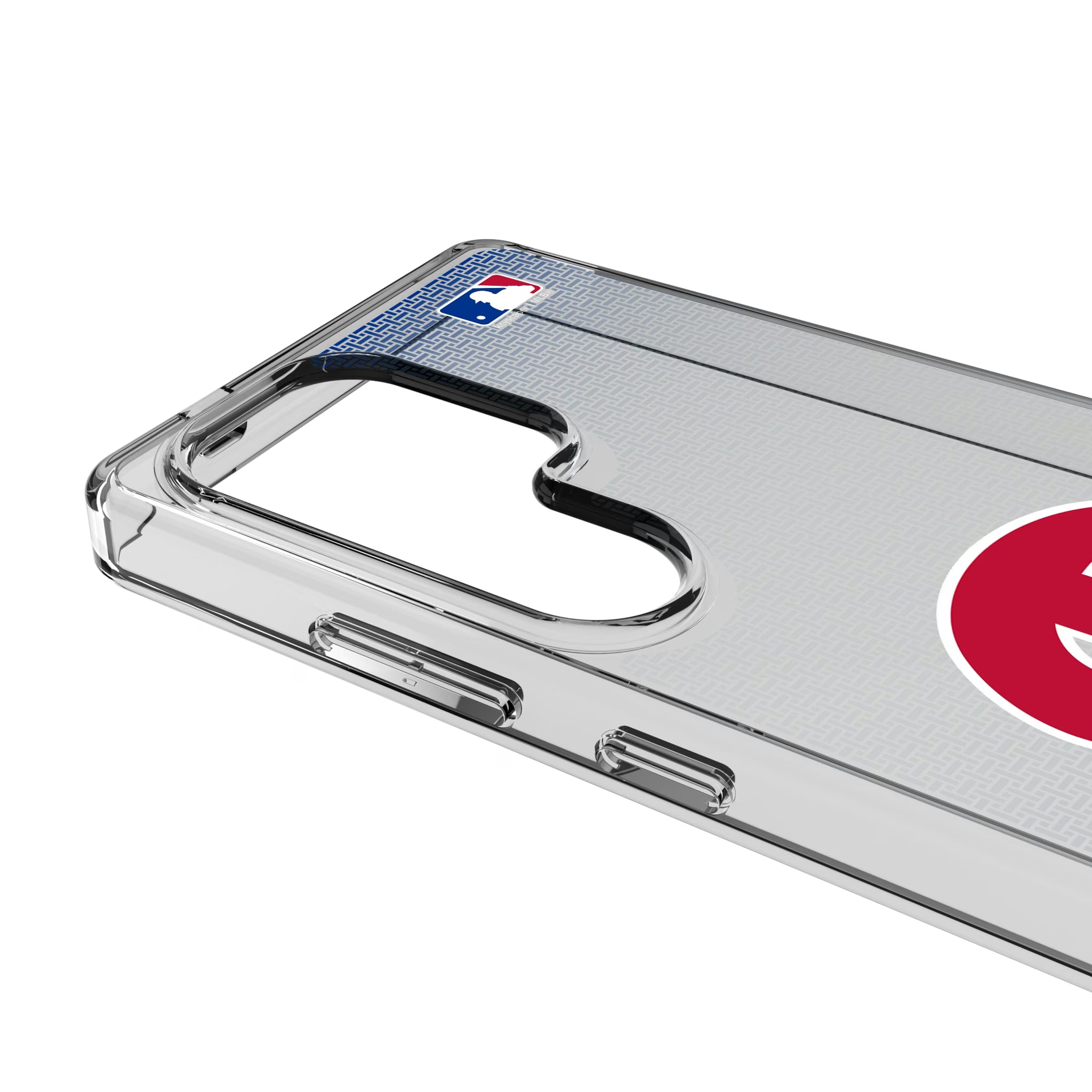 Philadelphia Phillies Linen Galaxy Clear Phone Case for Samsung Galaxy - Detail