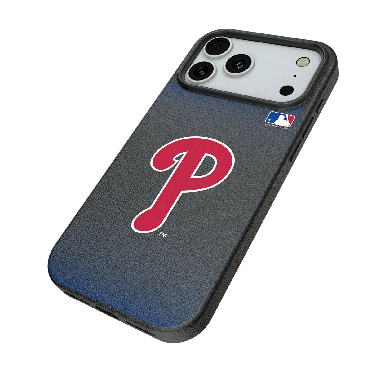 Philadelphia Phillies Linen iPhone MagSafe Compatible Phone Case for Apple iPhone - Isometric View#Device_iPhone 18 Pro Max