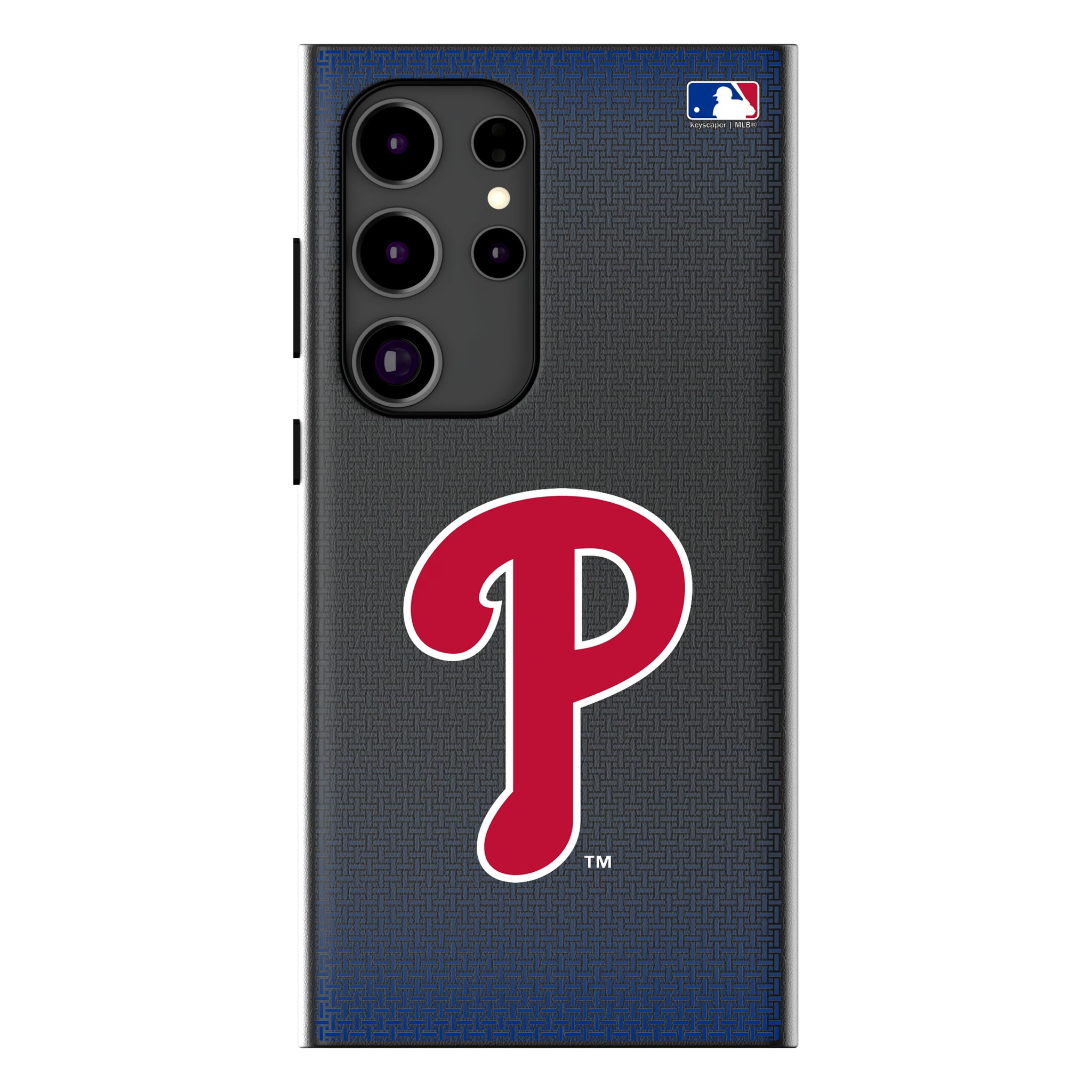 Philadelphia Phillies Linen Galaxy MagSafe Compatible Phone Case for Samsung Galaxy