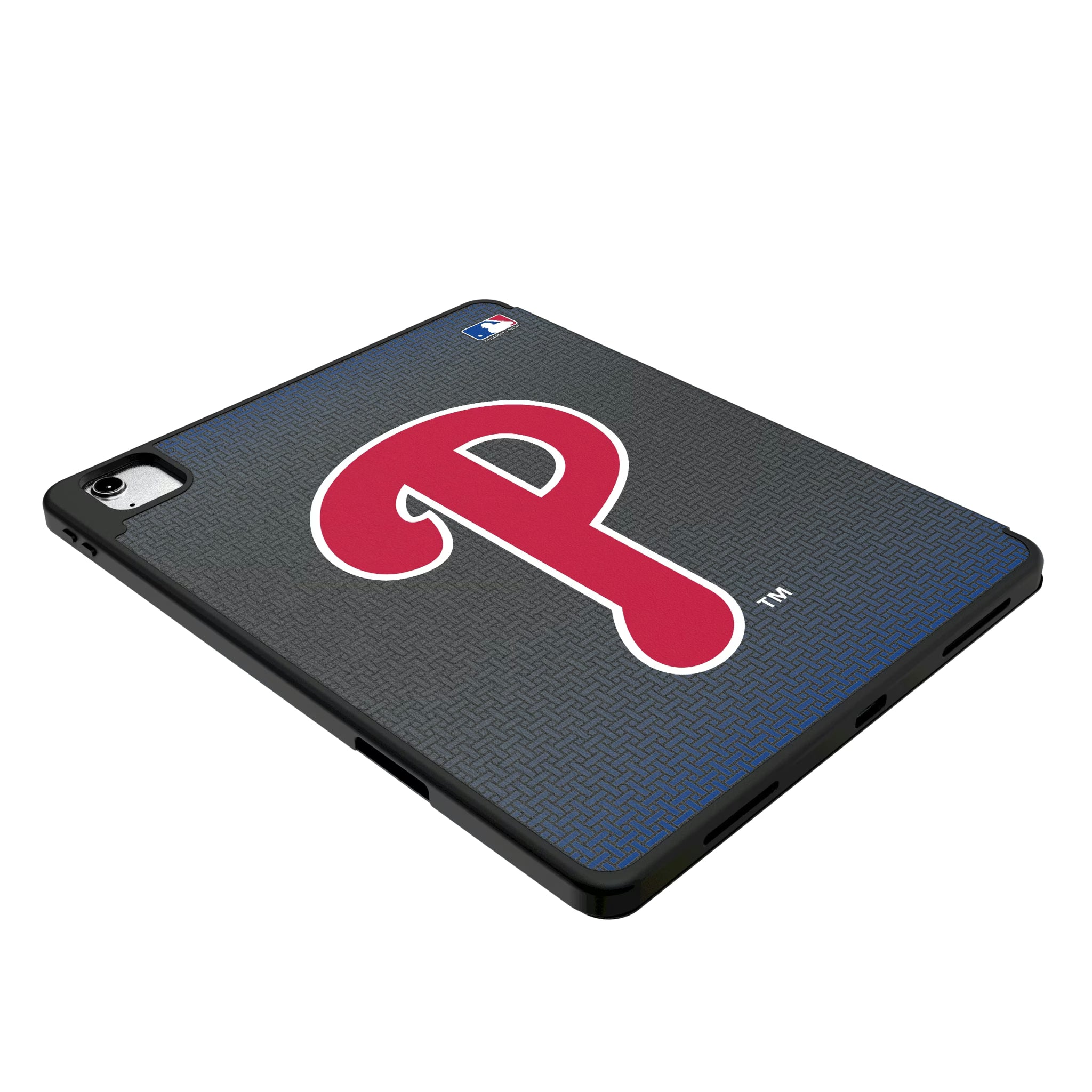 Philadelphia Phillies Linen iPad Tablet Case for Apple iPad - Isometric View