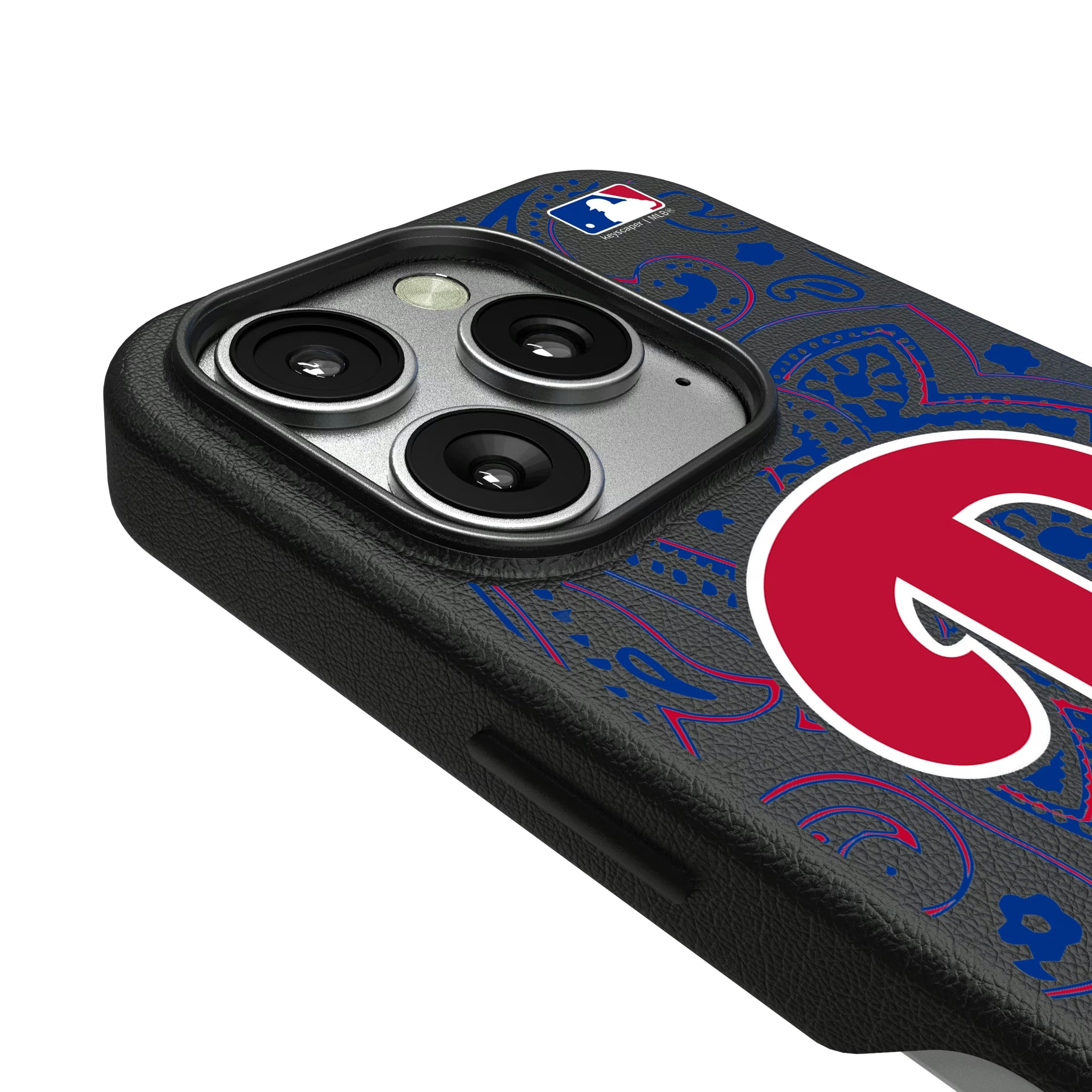Philadelphia Phillies Paisley iPhone MagSafe Compatible Phone Case for Apple iPhone - Detail