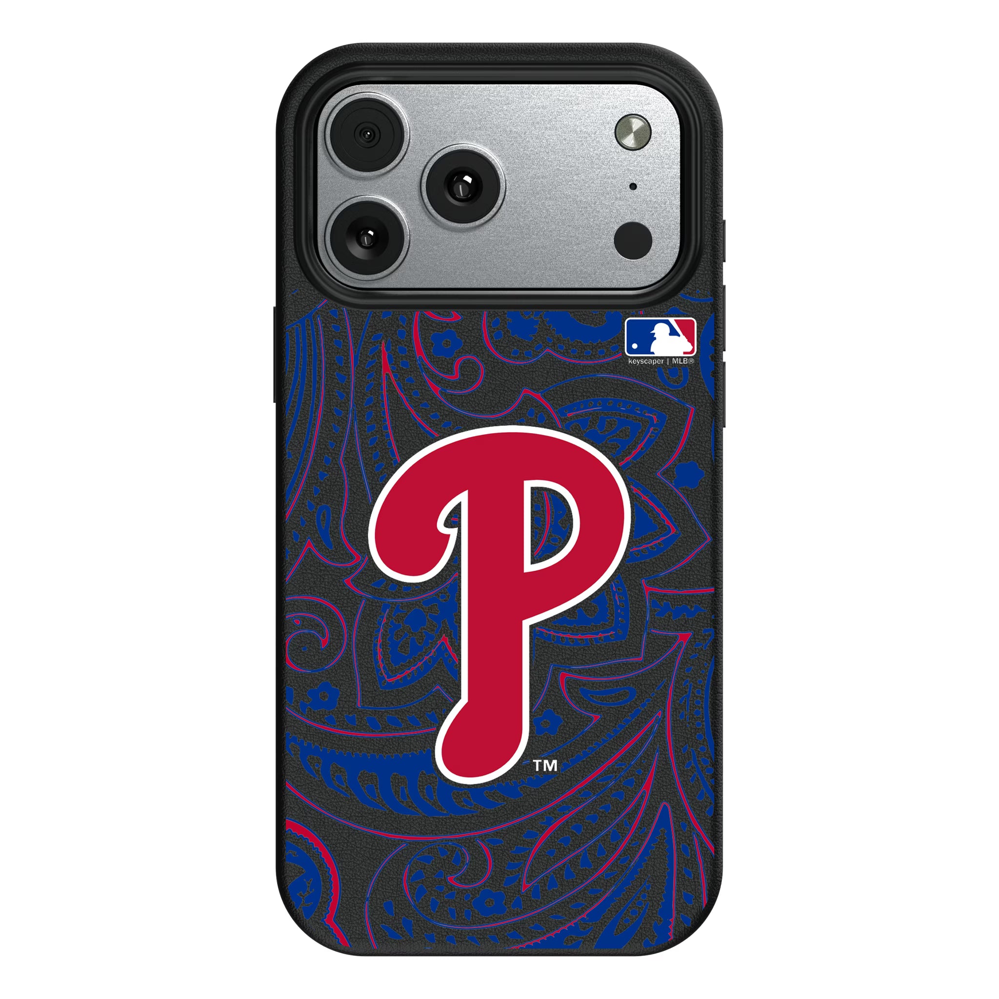 Philadelphia Phillies Paisley iPhone MagSafe Compatible Phone Case for Apple iPhone#Device_iPhone 17 Pro Max