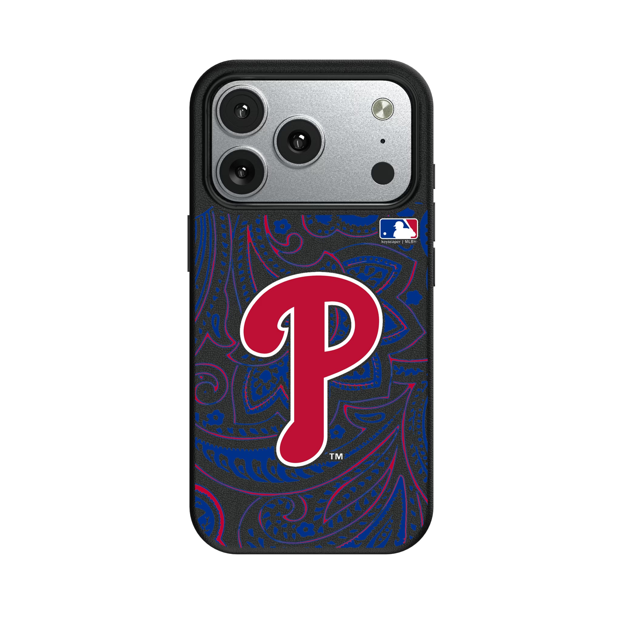 Philadelphia Phillies Paisley iPhone MagSafe Compatible Phone Case for Apple iPhone#Device_iPhone 17 Pro