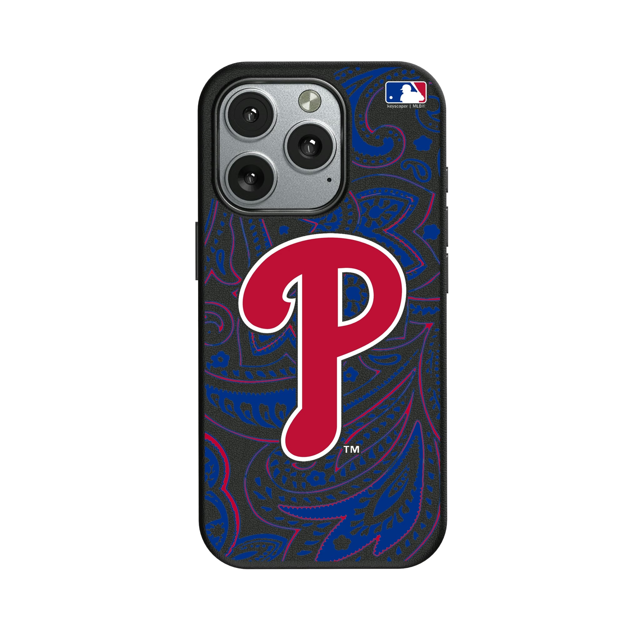 Philadelphia Phillies Paisley iPhone MagSafe Compatible Phone Case for Apple iPhone