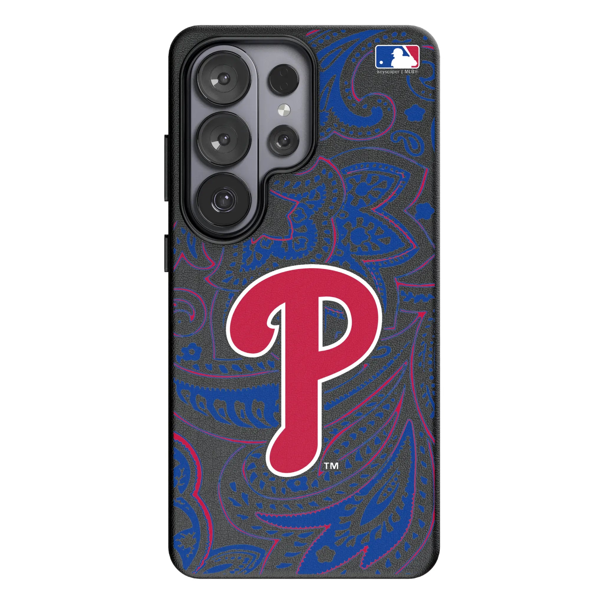 Philadelphia Phillies Paisley Galaxy MagSafe Compatible Phone Case for Samsung Galaxy#Device_Galaxy S26 Ultra