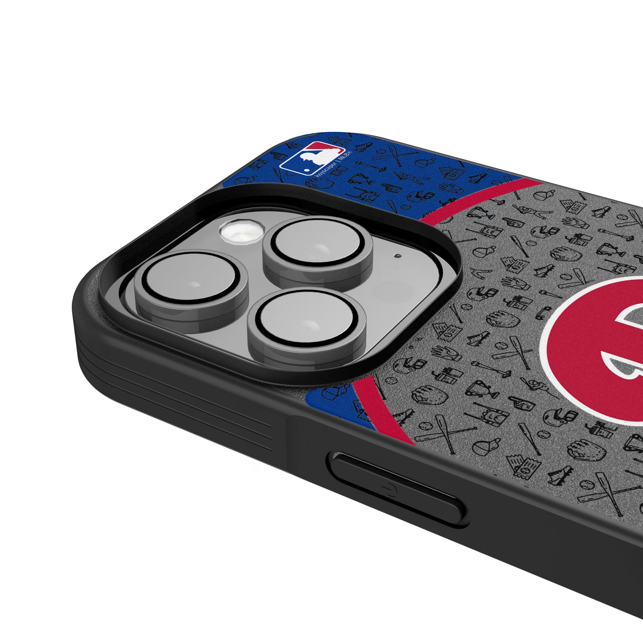 Philadelphia Phillies Personalized Circle iPhone Bump Phone Case for Apple iPhone - Detail