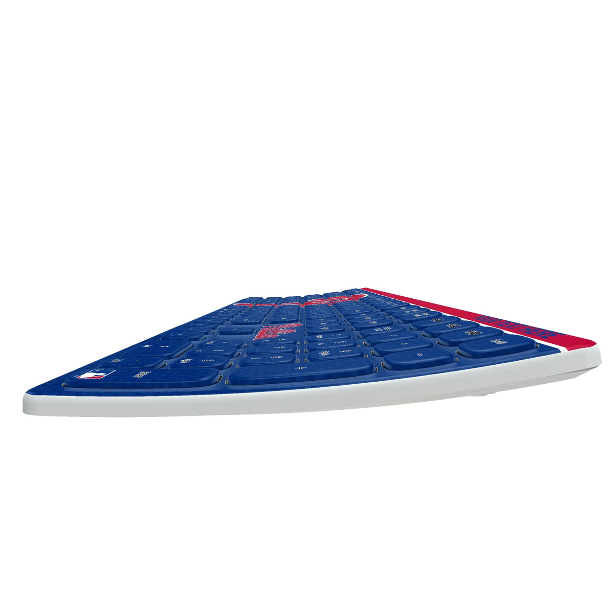 Philadelphia Phillies Personalized Endzone Solid KKB605 Curved Wireless Keyboard