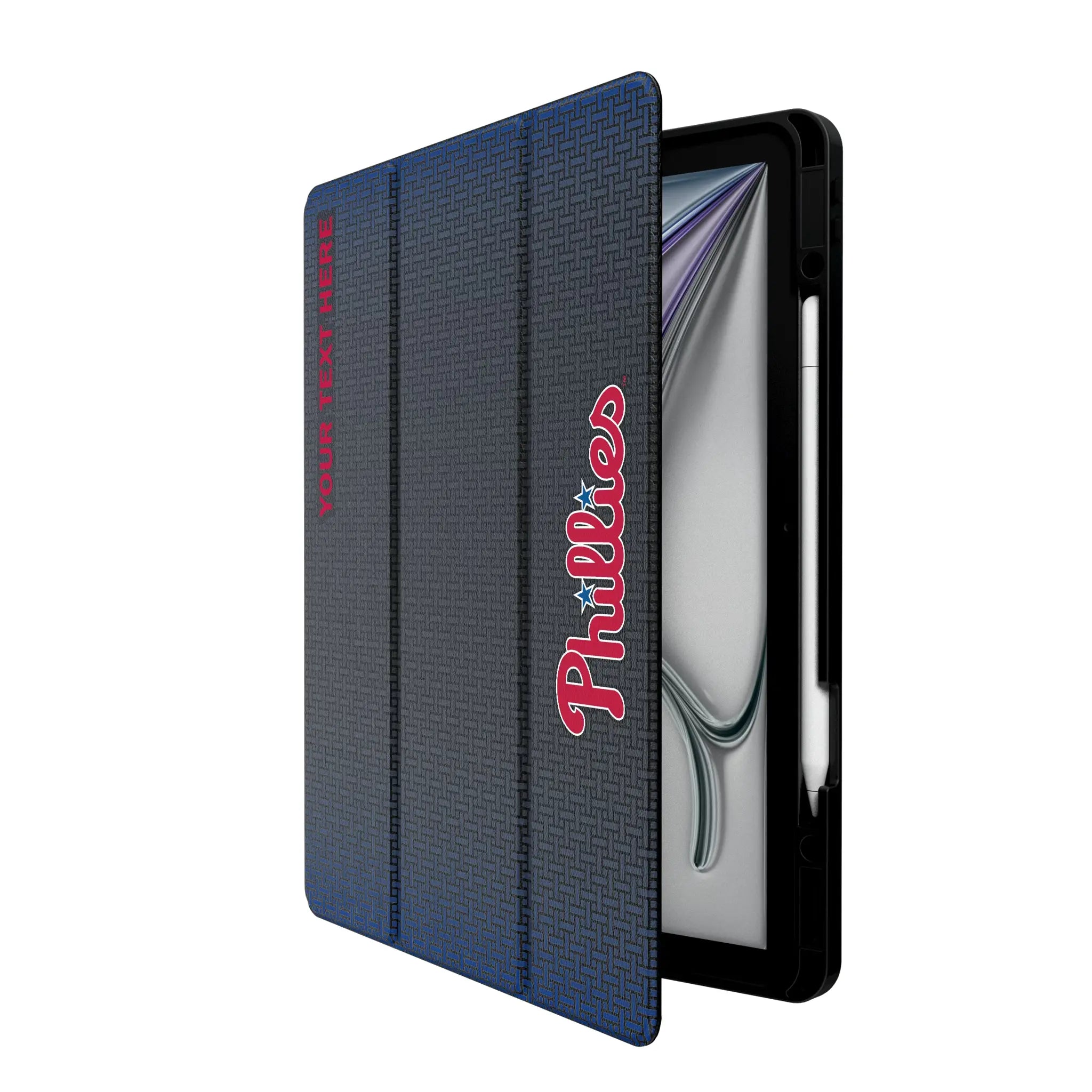 Philadelphia Phillies Personalized Linen iPad Tablet Case for Apple iPad
