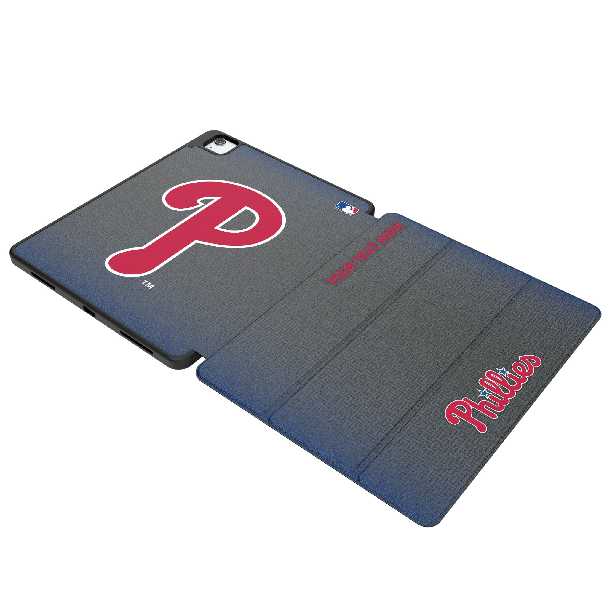 Philadelphia Phillies Personalized Linen iPad Tablet Case for Apple iPad