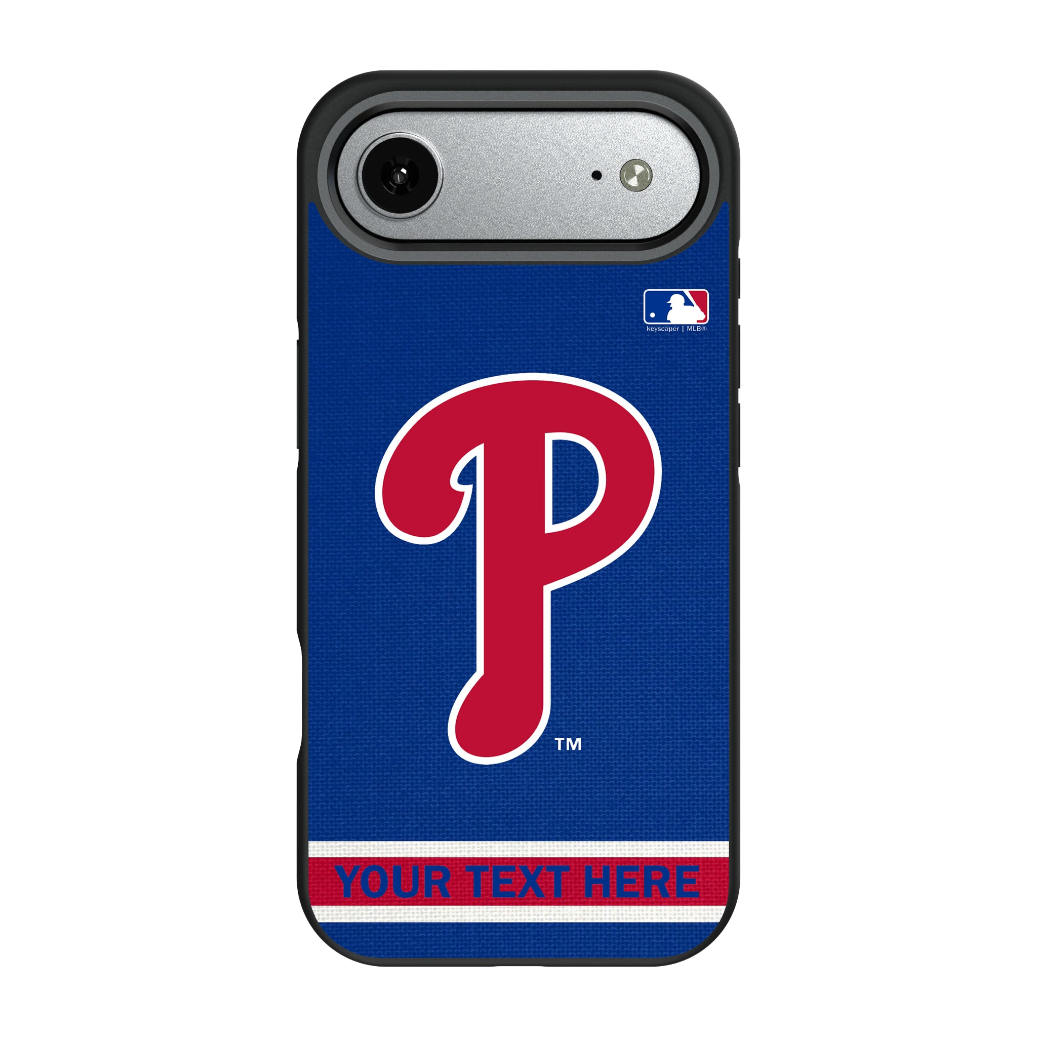 Philadelphia Phillies Personalized Stripe iPhone Bump Phone Case for Apple iPhone#Device_iPhone Air