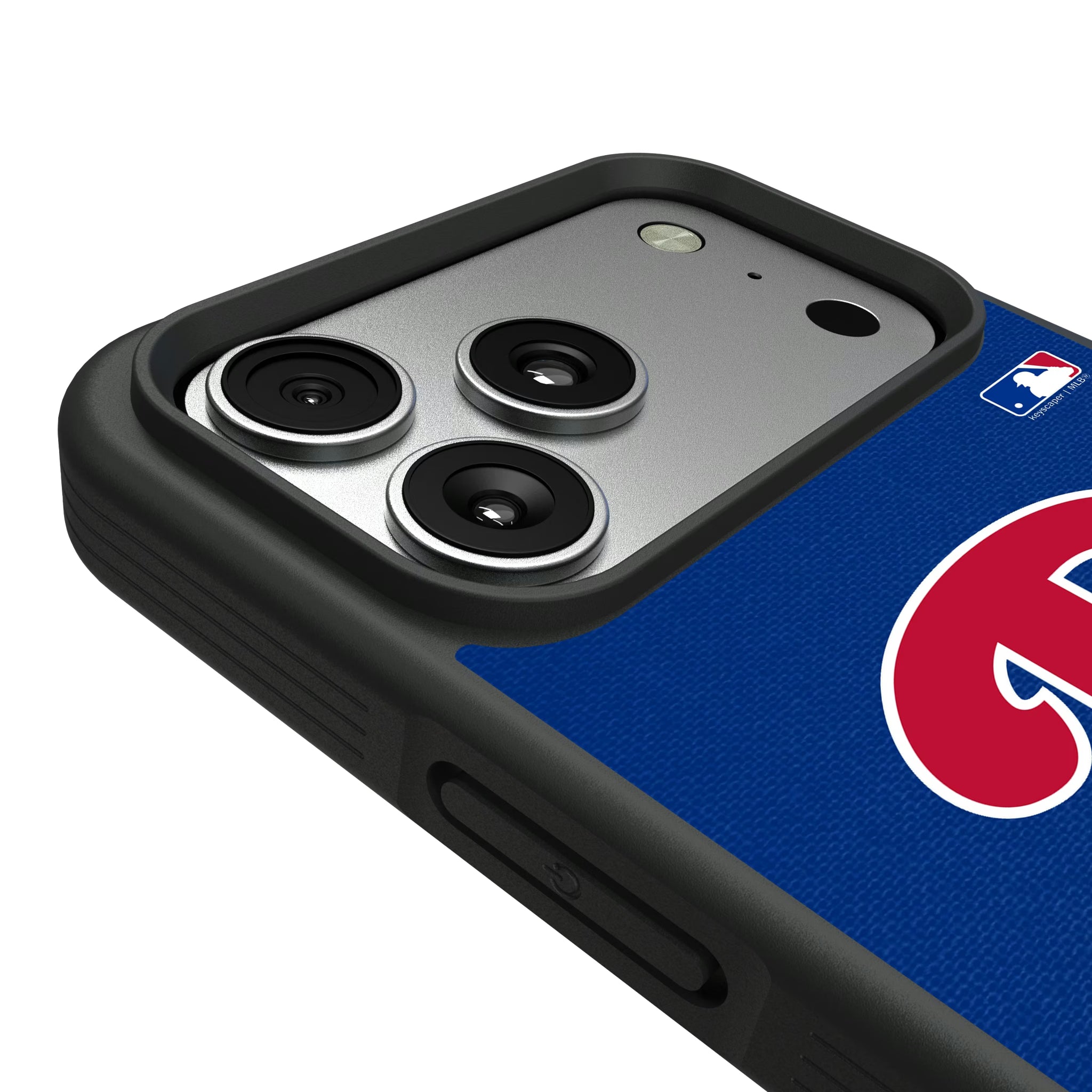 Philadelphia Phillies Personalized Stripe iPhone Bump Phone Case for Apple iPhone - Detail#Device_iPhone 17 Pro Max