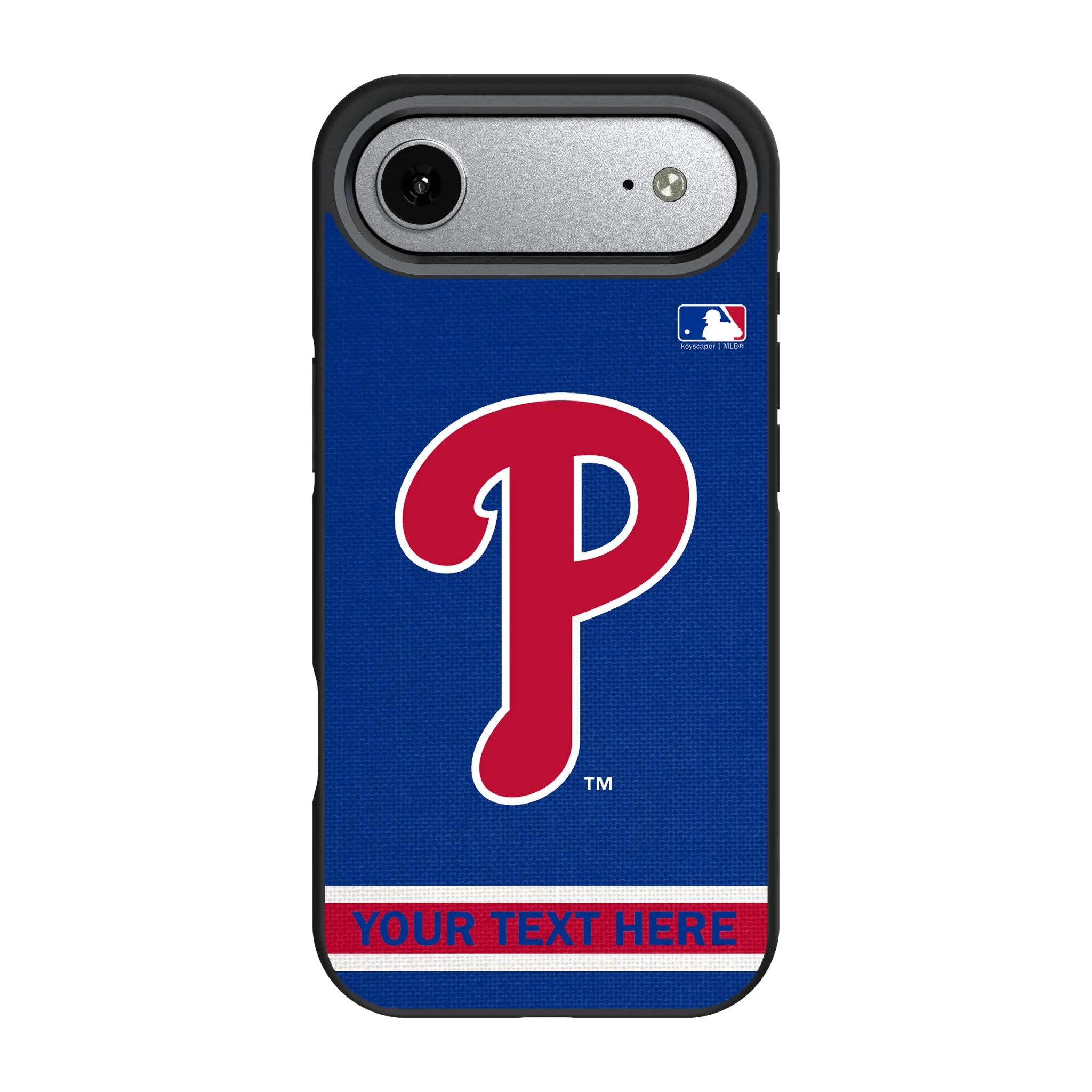 Philadelphia Phillies Personalized Stripe iPhone Bump Phone Case for Apple iPhone#Device_iPhone Air