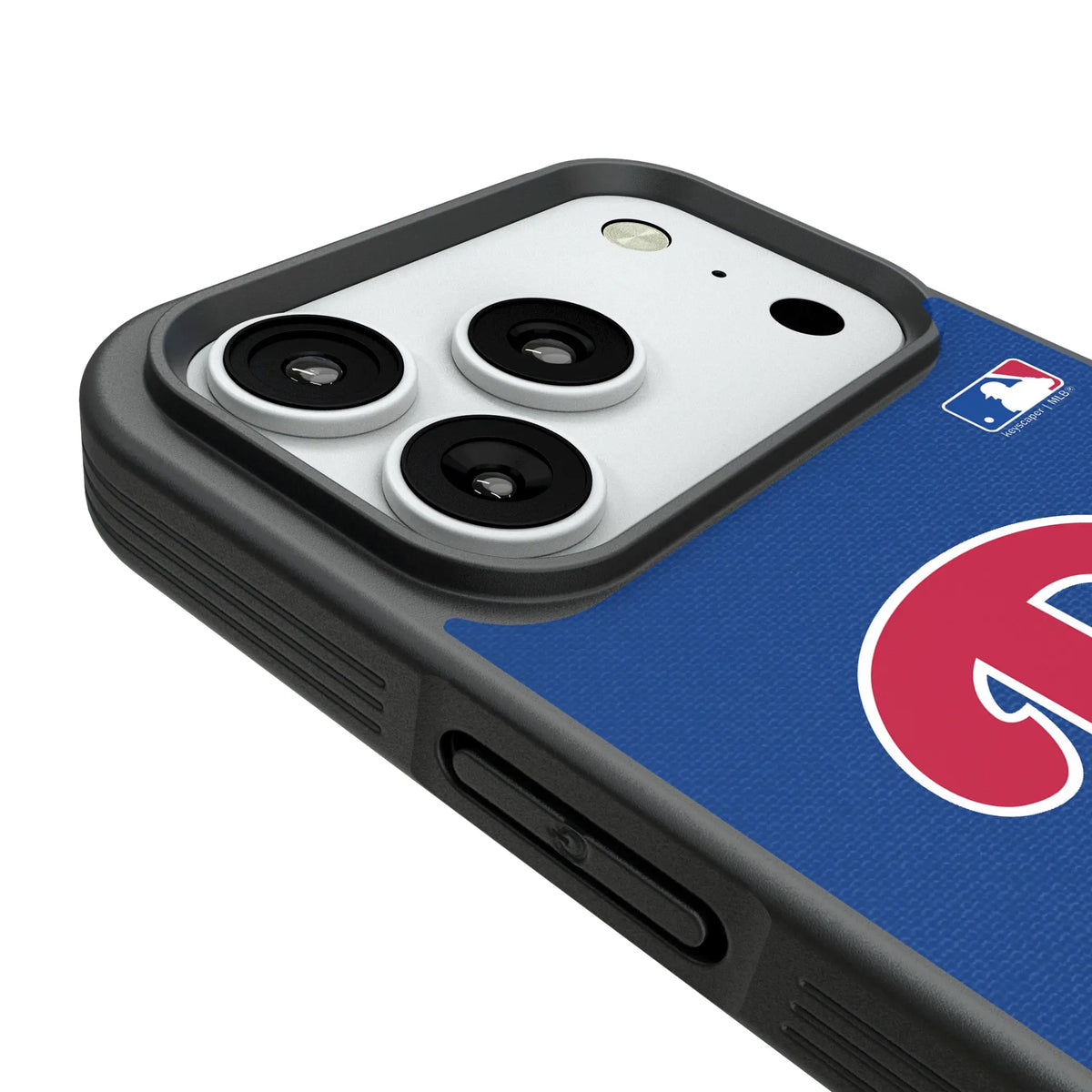 Philadelphia Phillies Personalized Stripe iPhone Bump Phone Case for Apple iPhone - Detail#Device_iPhone 18 Pro