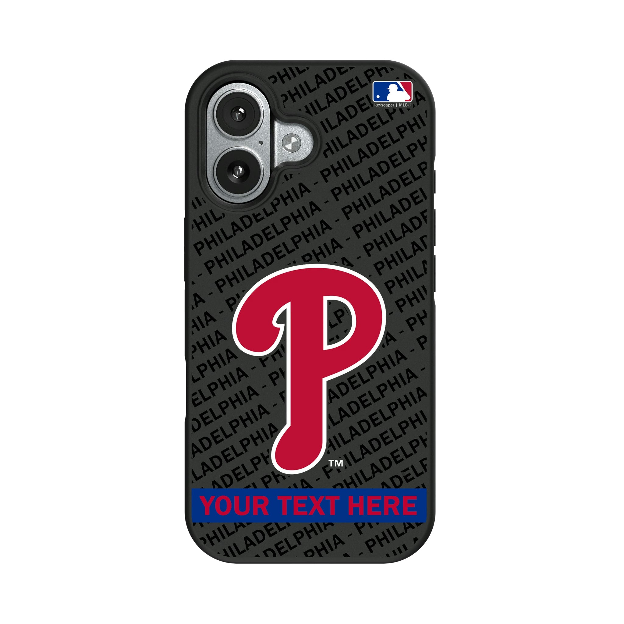 Philadelphia Phillies Personalized Tilt iPhone Bump Phone Case for Apple iPhone#Device_iPhone 17