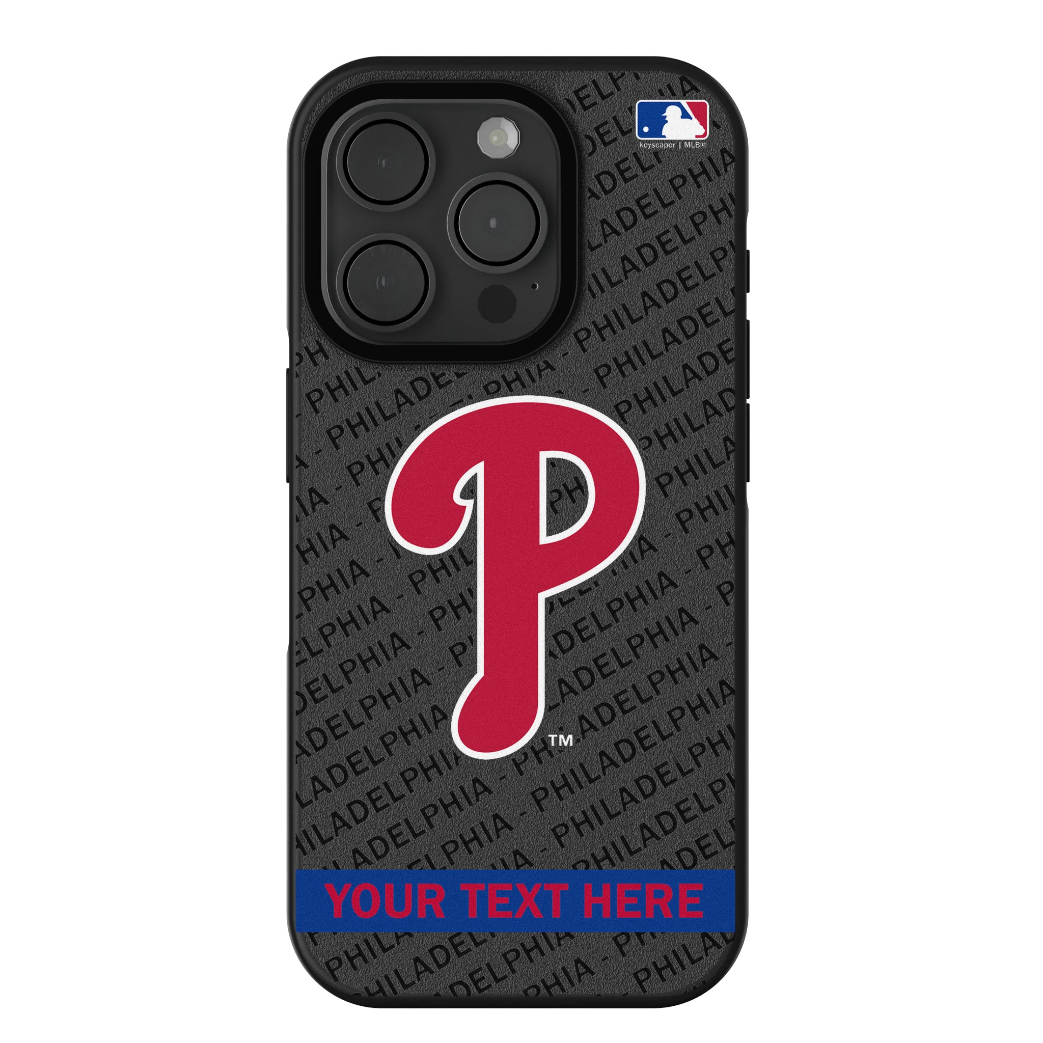 Philadelphia Phillies Personalized Tilt iPhone Bump Phone Case for Apple iPhone