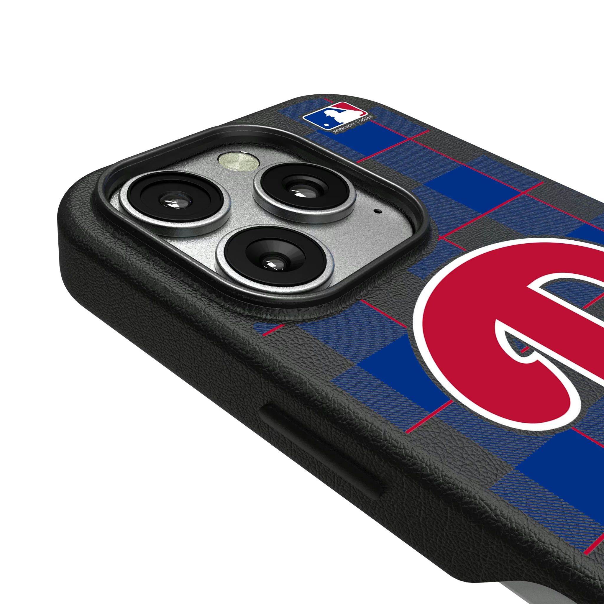 Philadelphia Phillies Plaid iPhone MagSafe Compatible Phone Case for Apple iPhone - Detail