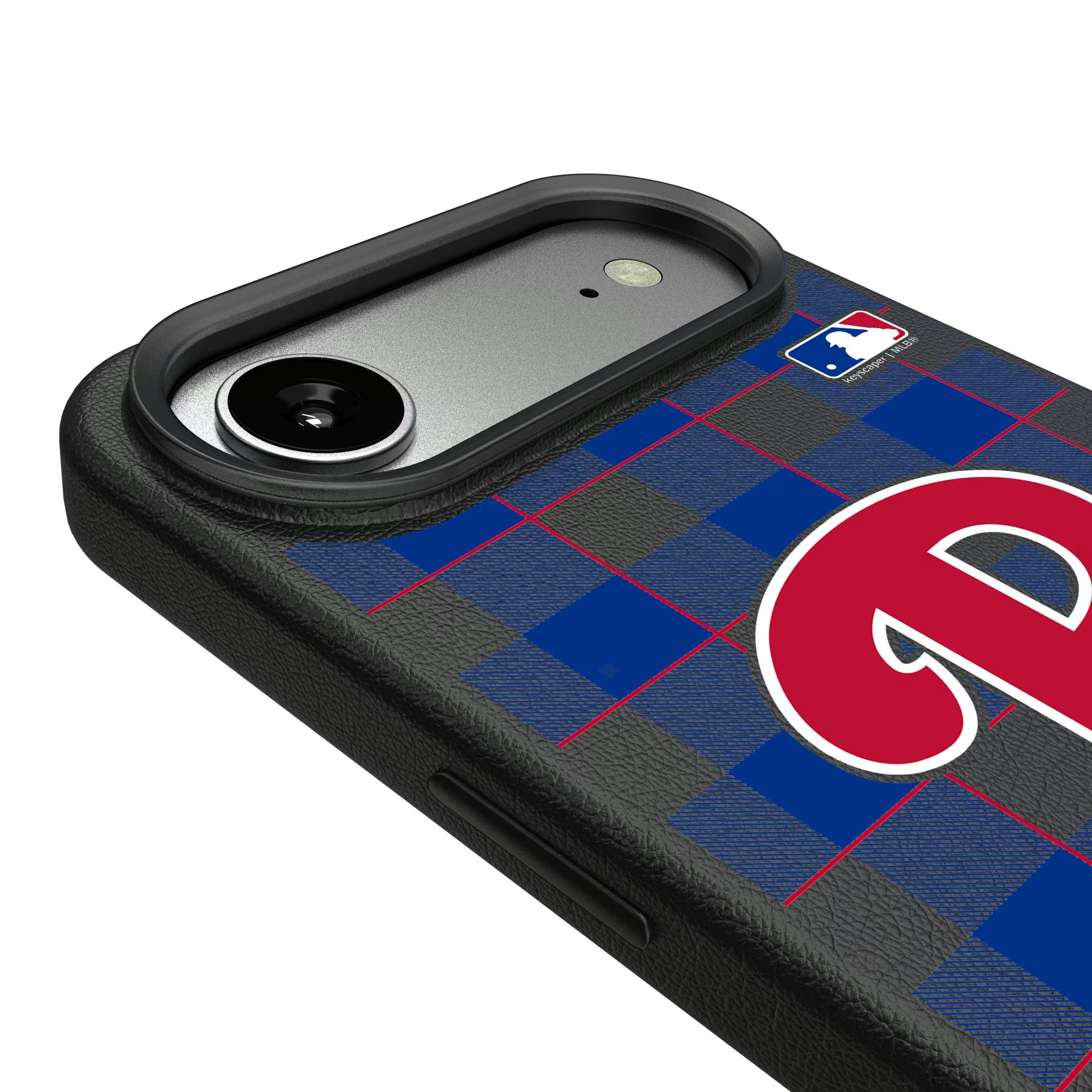 Philadelphia Phillies Plaid iPhone MagSafe Compatible Phone Case for Apple iPhone - Detail#Device_iPhone Air