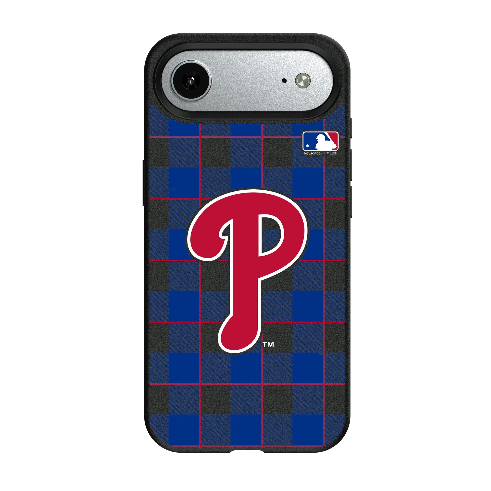 Philadelphia Phillies Plaid iPhone MagSafe Compatible Phone Case for Apple iPhone#Device_iPhone Air