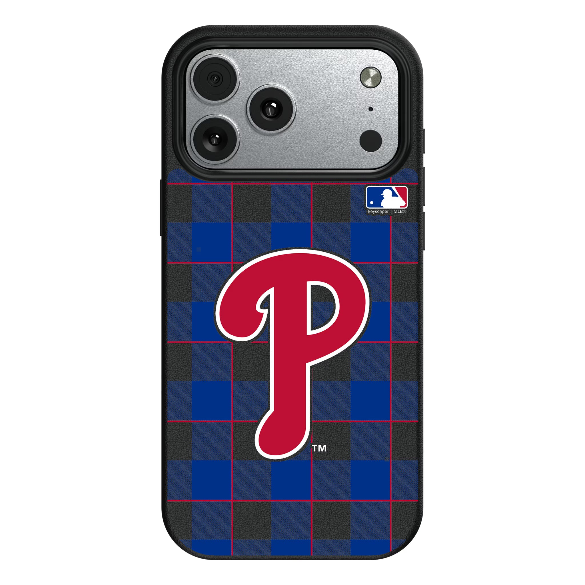 Philadelphia Phillies Plaid iPhone MagSafe Compatible Phone Case for Apple iPhone#Device_iPhone 17 Pro Max