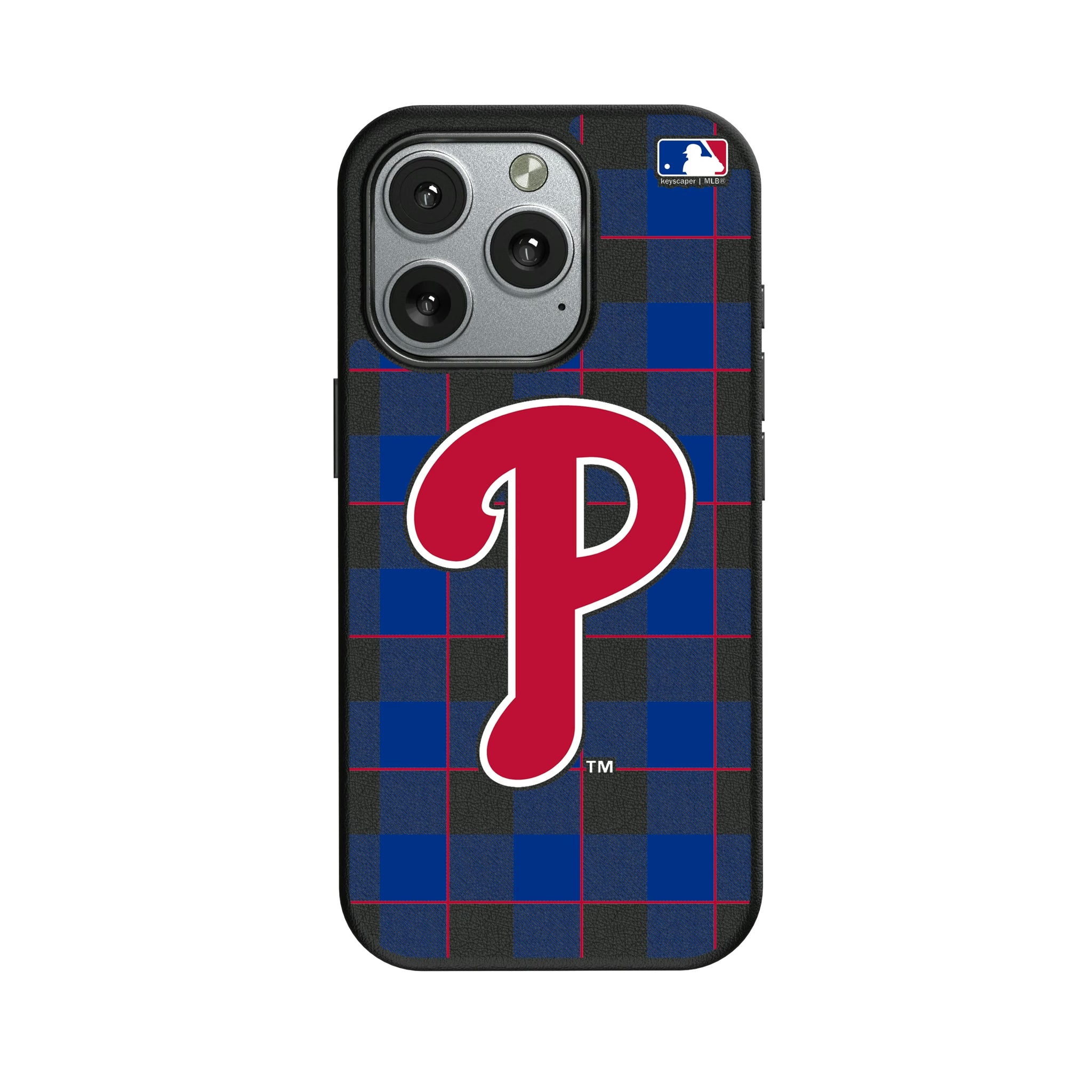 Philadelphia Phillies Plaid iPhone MagSafe Compatible Phone Case for Apple iPhone