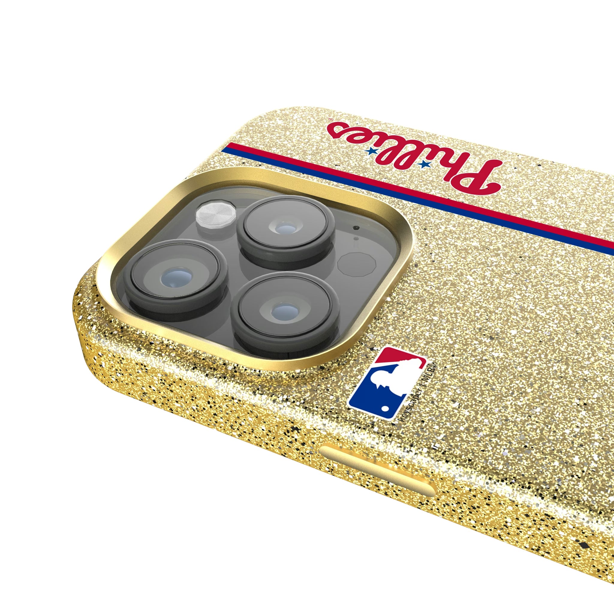 Philadelphia Phillies Sidebar iPhone Bling Phone Case for Apple iPhone - Detail
