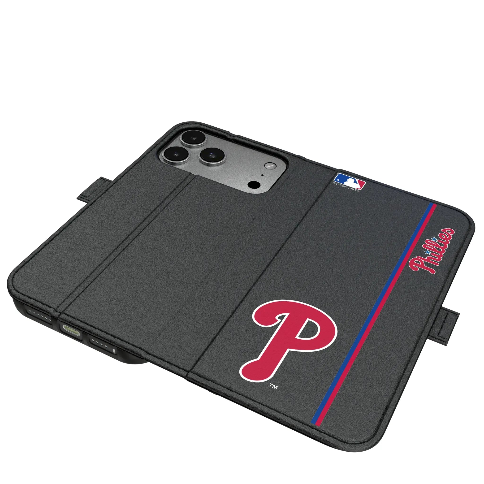 Philadelphia Phillies Sidebar iPhone Folio Phone Case for Apple iPhone#Device_iPhone 17 Pro Max