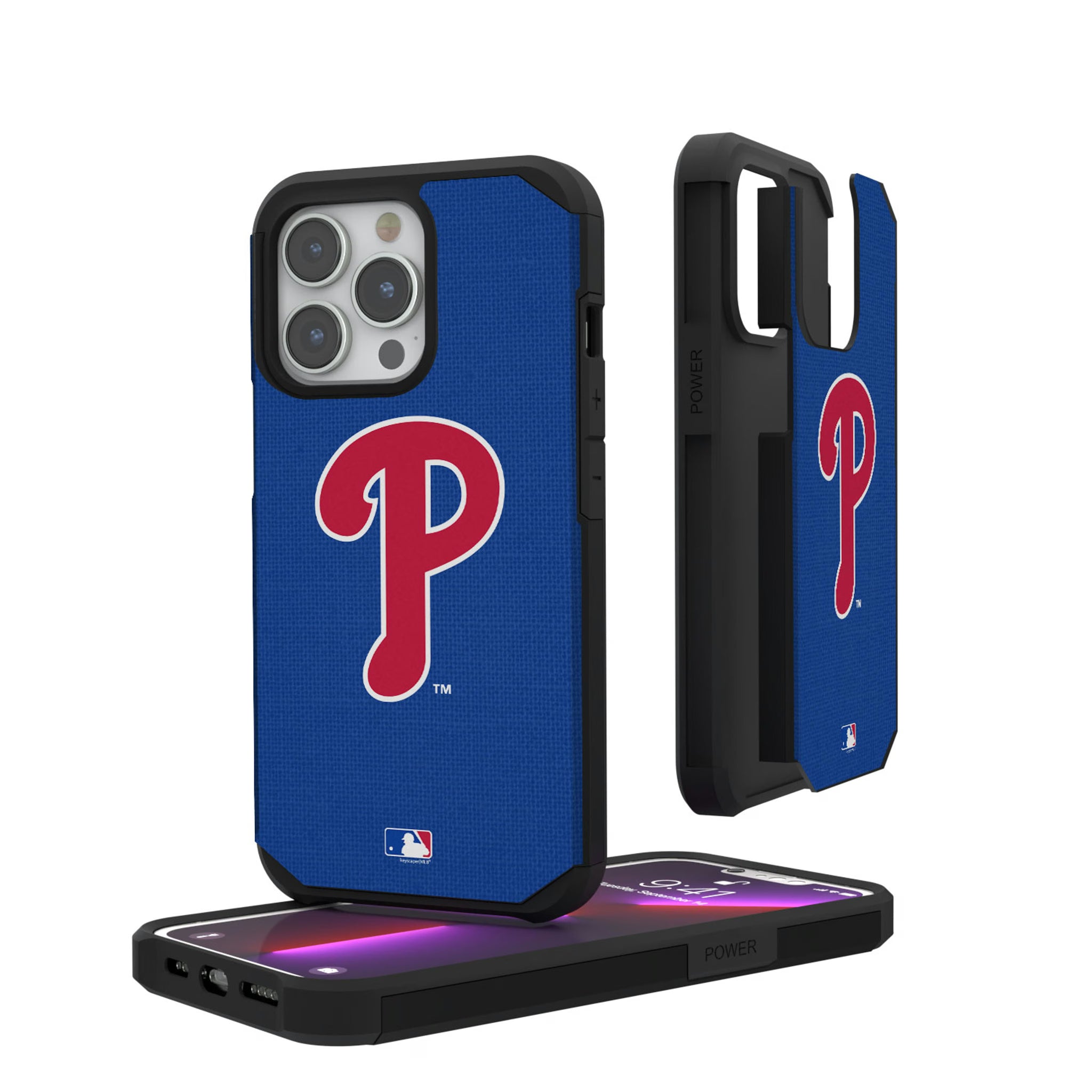 Philadelphia Phillies Solid iPhone Rugged Phone Case for Apple iPhone