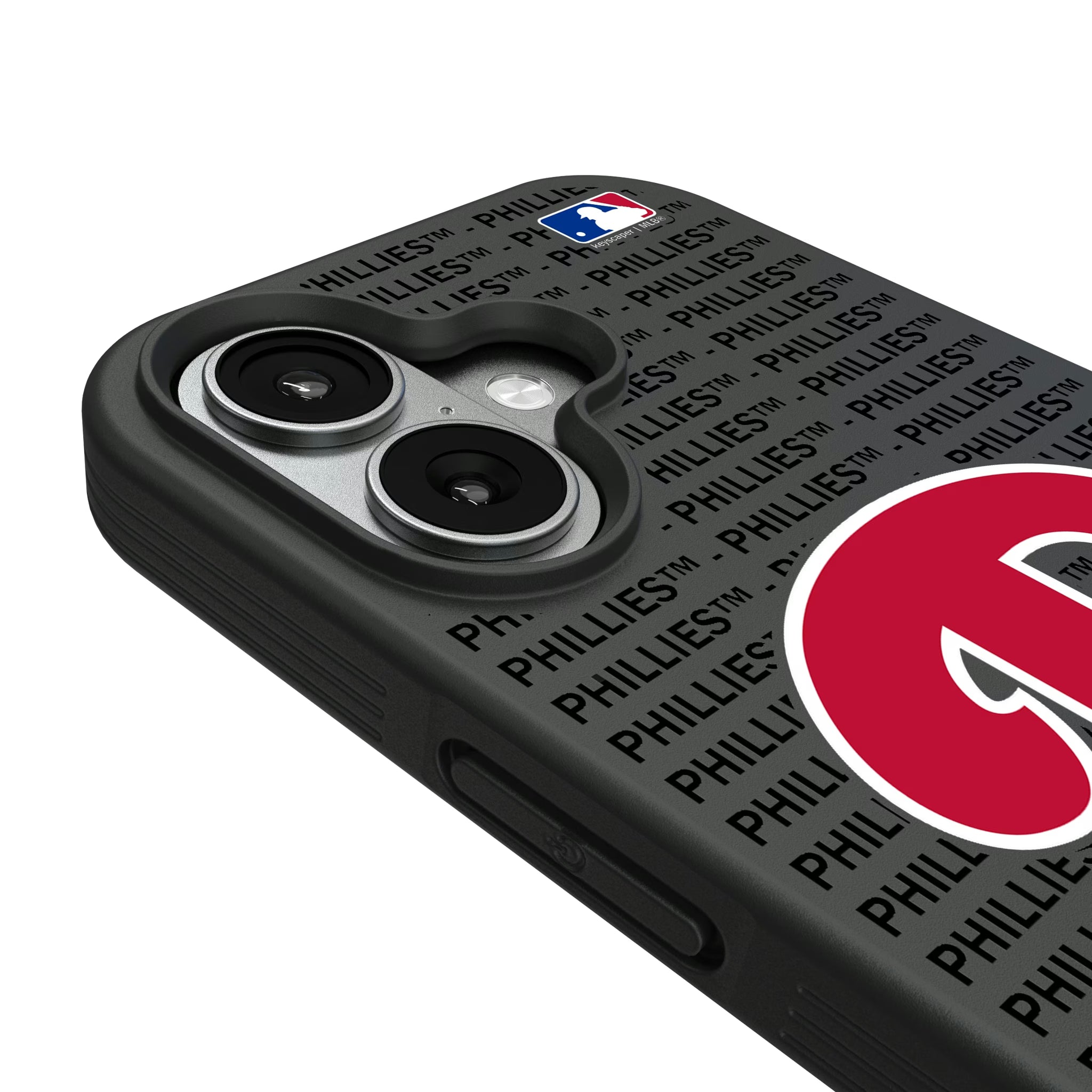 Philadelphia Phillies Text Backdrop iPhone Bump Phone Case for Apple iPhone - Detail#Device_iPhone 17