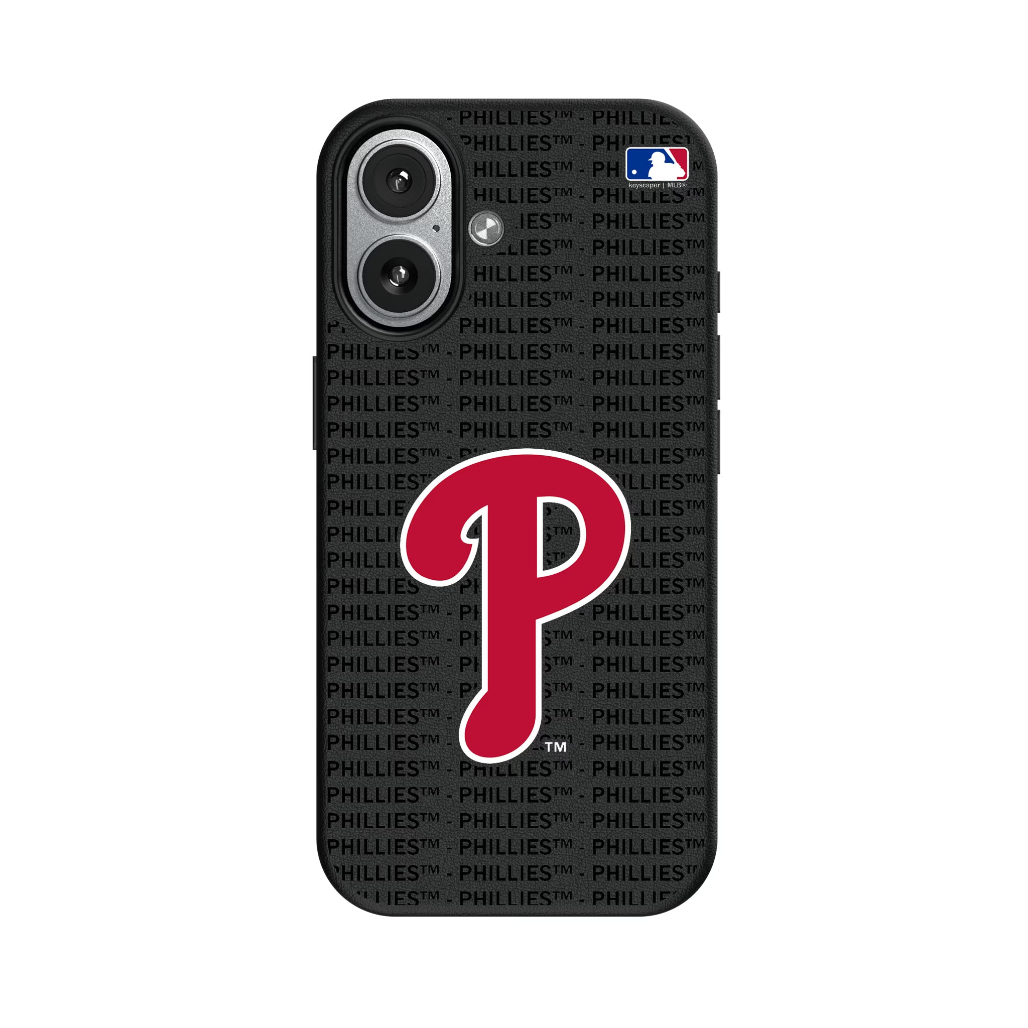 Philadelphia Phillies Text Backdrop iPhone MagSafe Compatible Phone Case for Apple iPhone#Device_iPhone 17