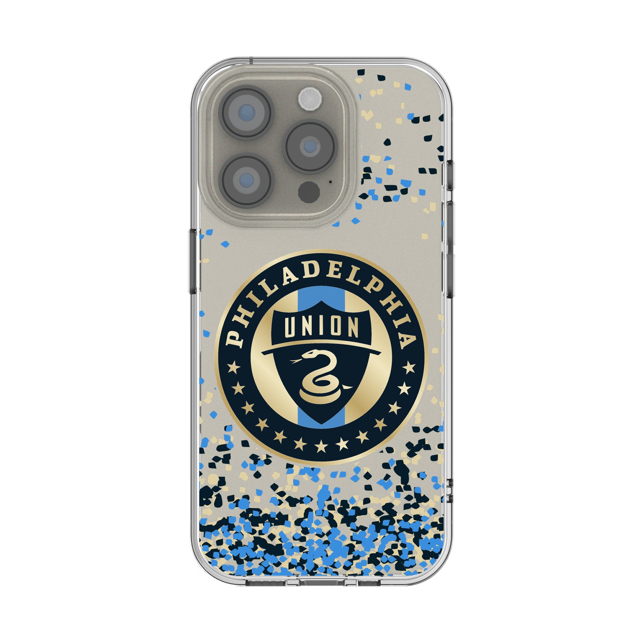 Philadelphia Union Confetti iPhone Clear Phone Case for Apple iPhone