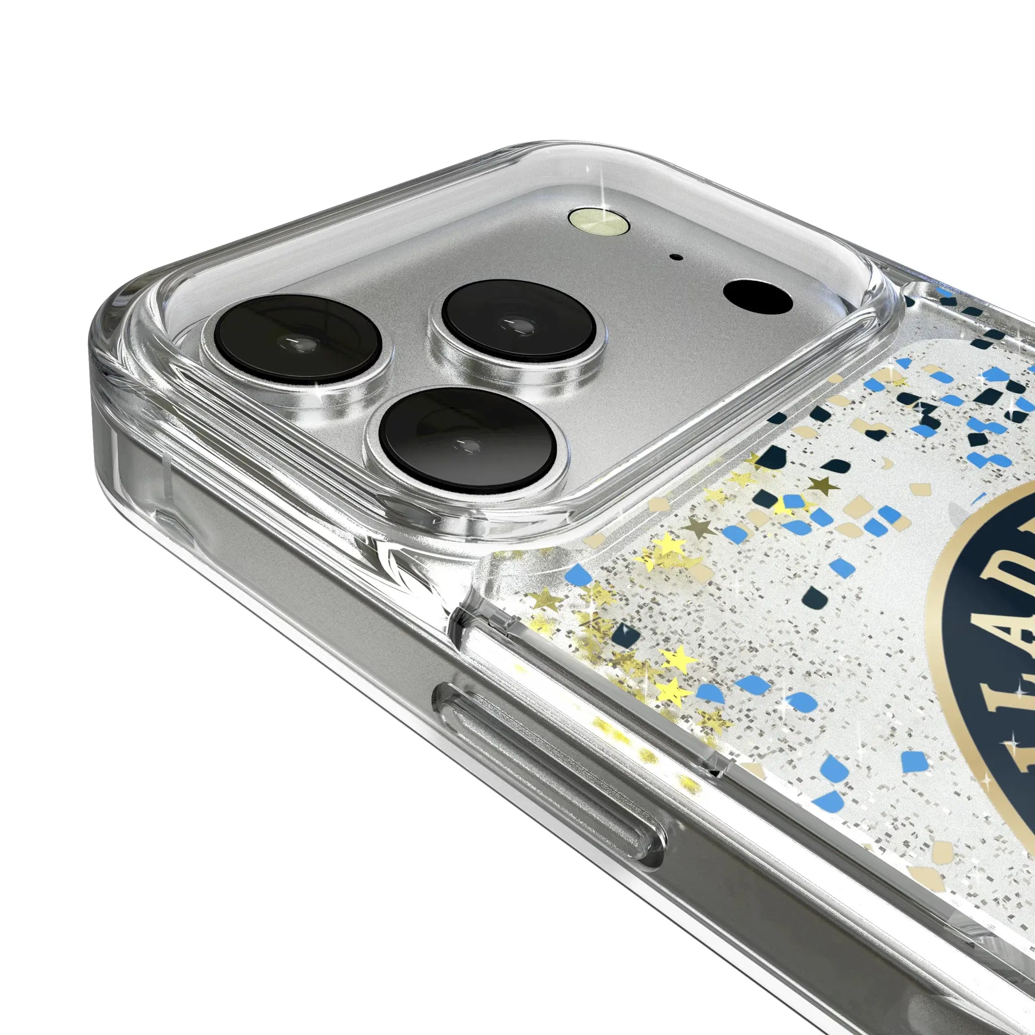 Philadelphia Union Confetti iPhone Glitter Phone Case for Apple iPhone - Detail