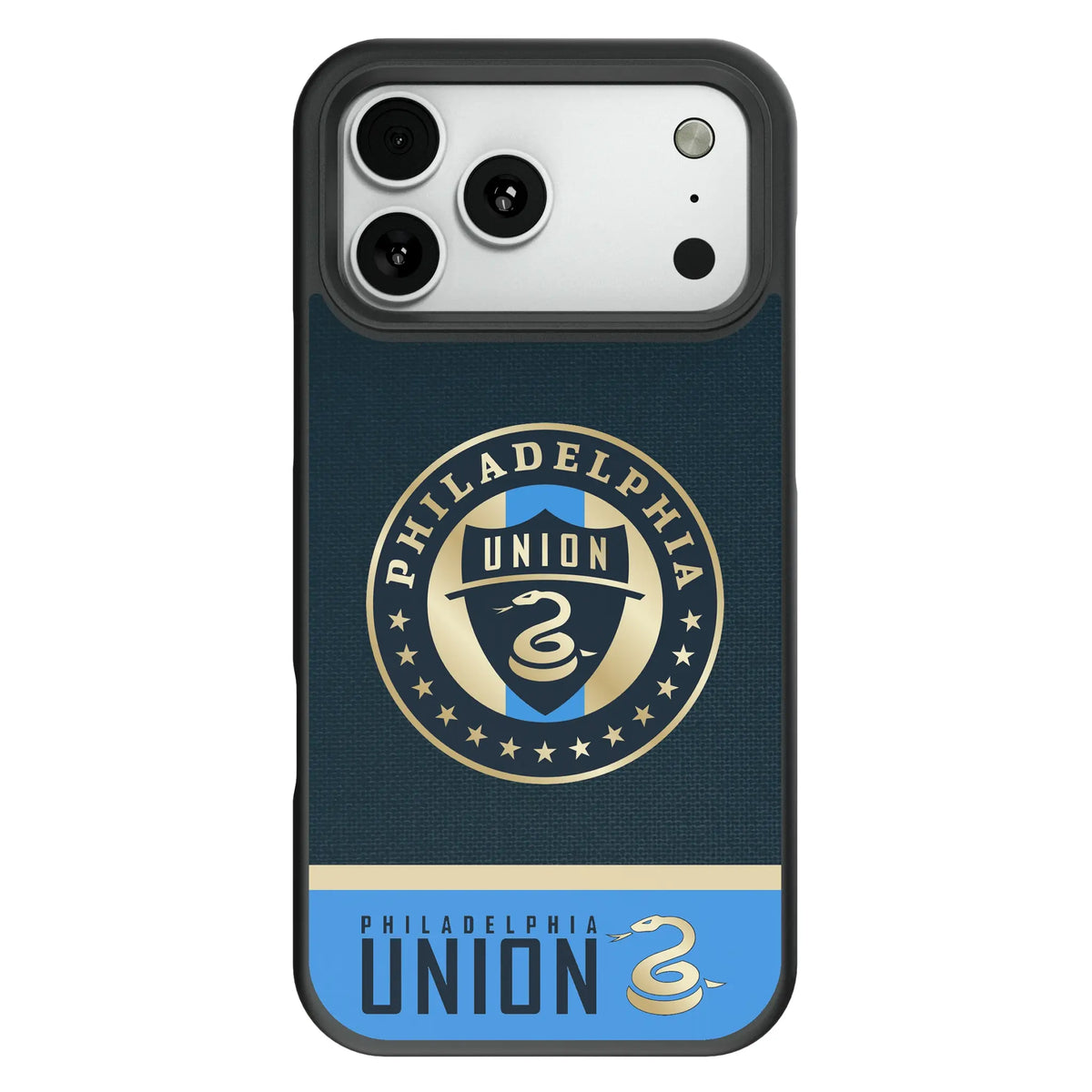 Philadelphia Union Endzone Solid Bump Phone Case for Apple iPhone