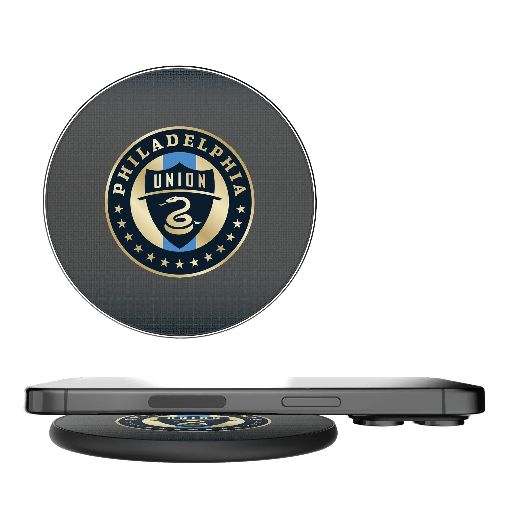 Philadelphia Union Linen 15-Watt Wireless Charger