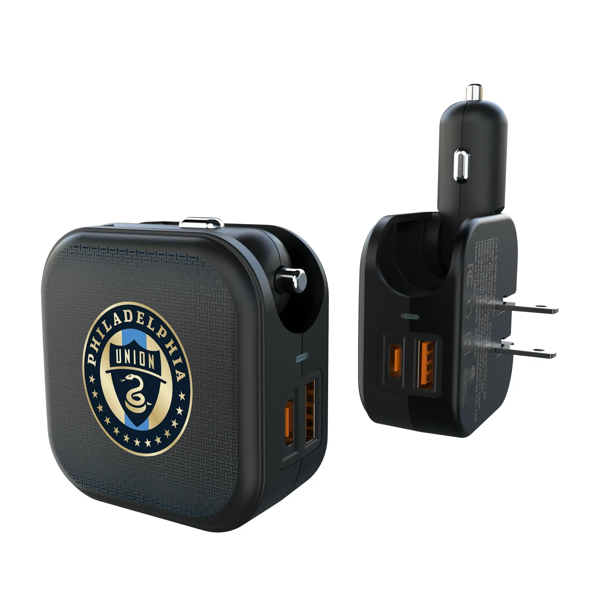 Philadelphia Union Linen 2 in 1 USB A/C Charger