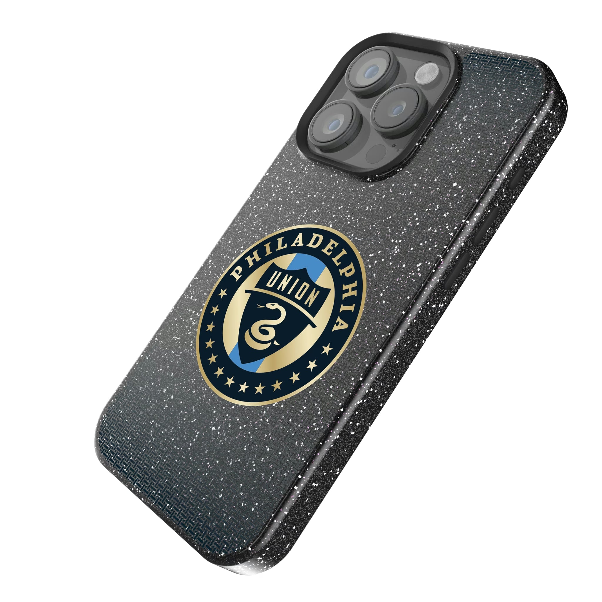 Philadelphia Union Linen iPhone Bling Phone Case for Apple iPhone - Isometric View
