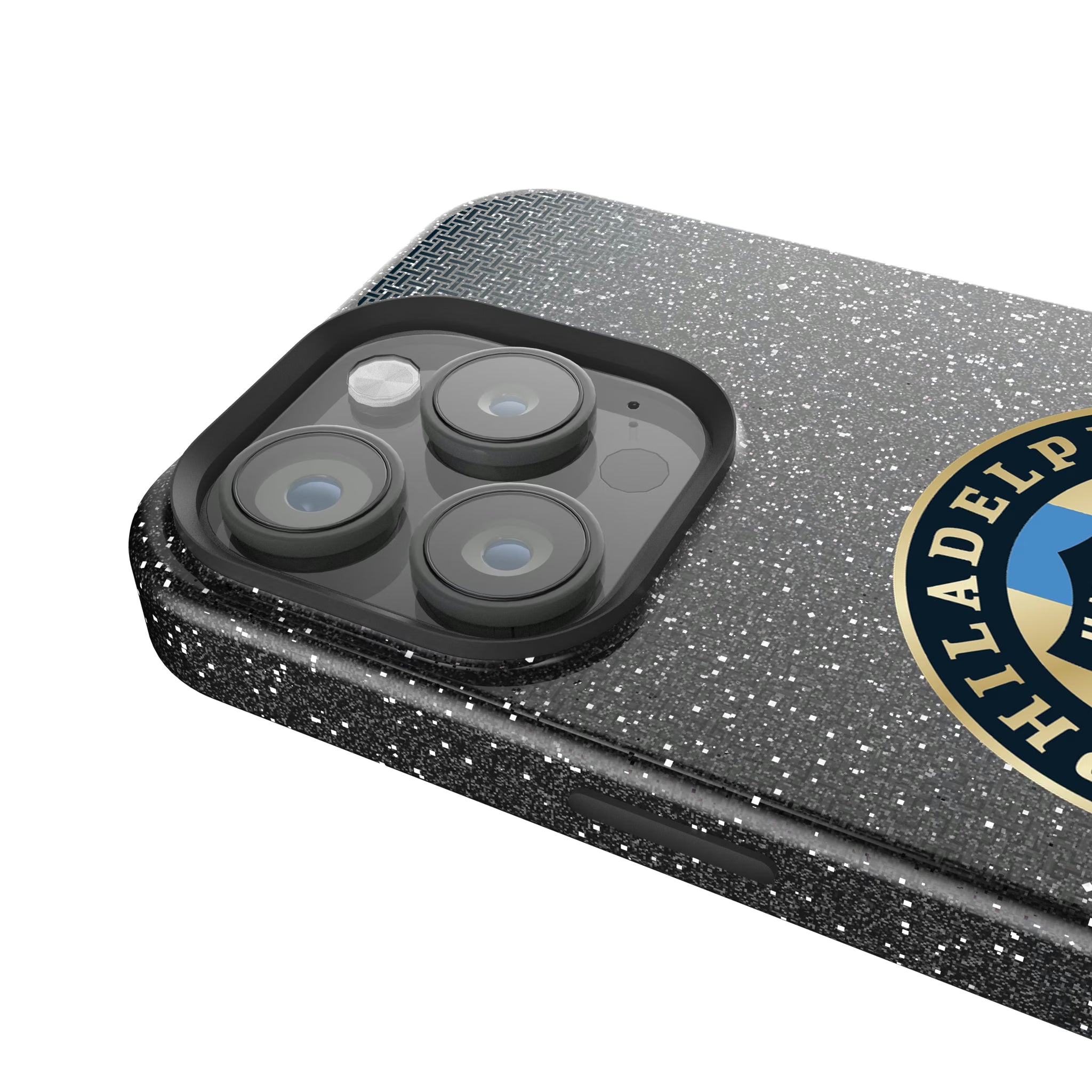 Philadelphia Union Linen iPhone Bling Phone Case for Apple iPhone - Detail