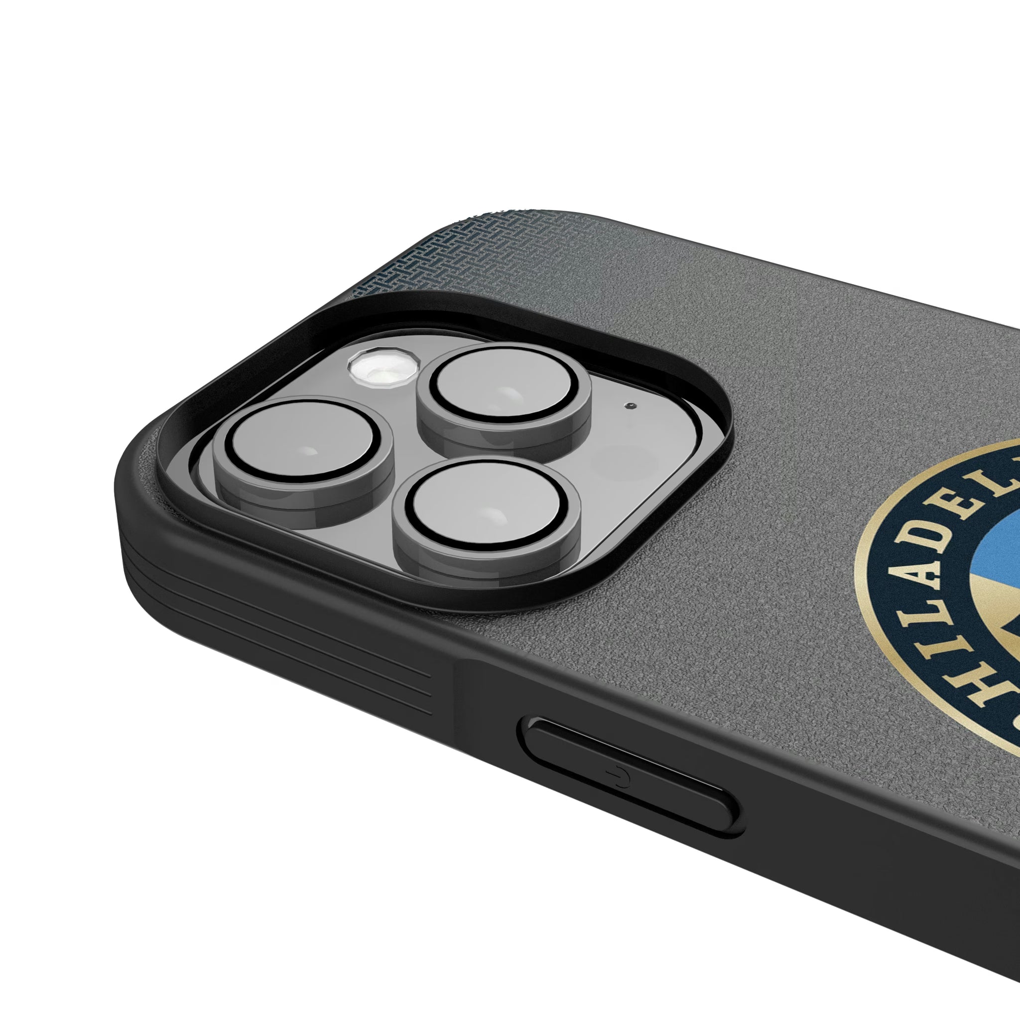 Philadelphia Union Linen iPhone Bump Phone Case for Apple iPhone - Detail